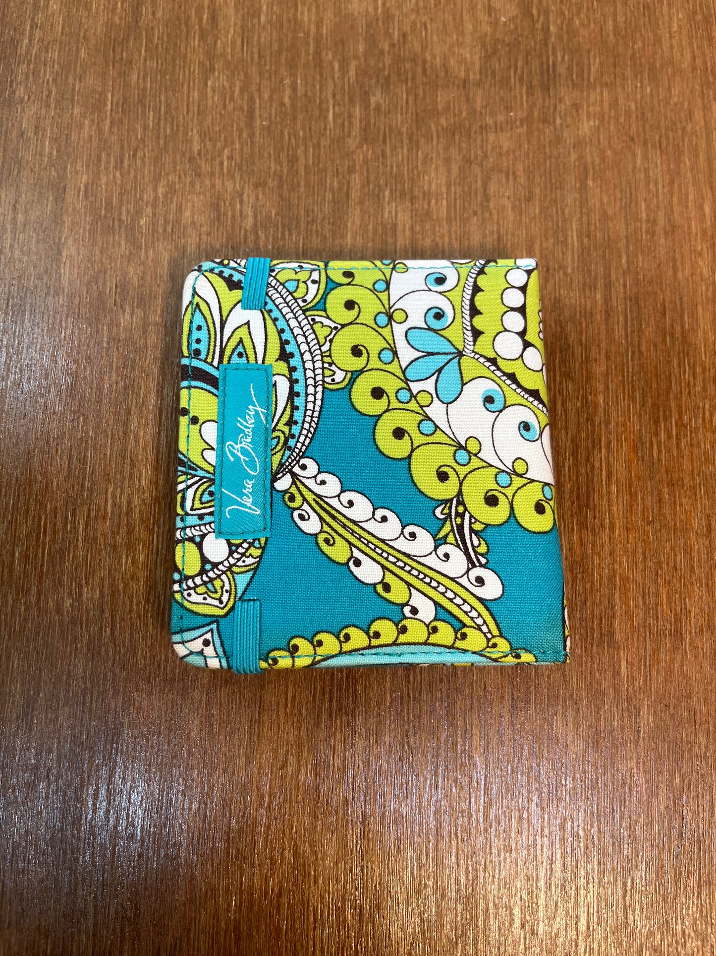 Small Green And Blue Vera Bradley Note Pad