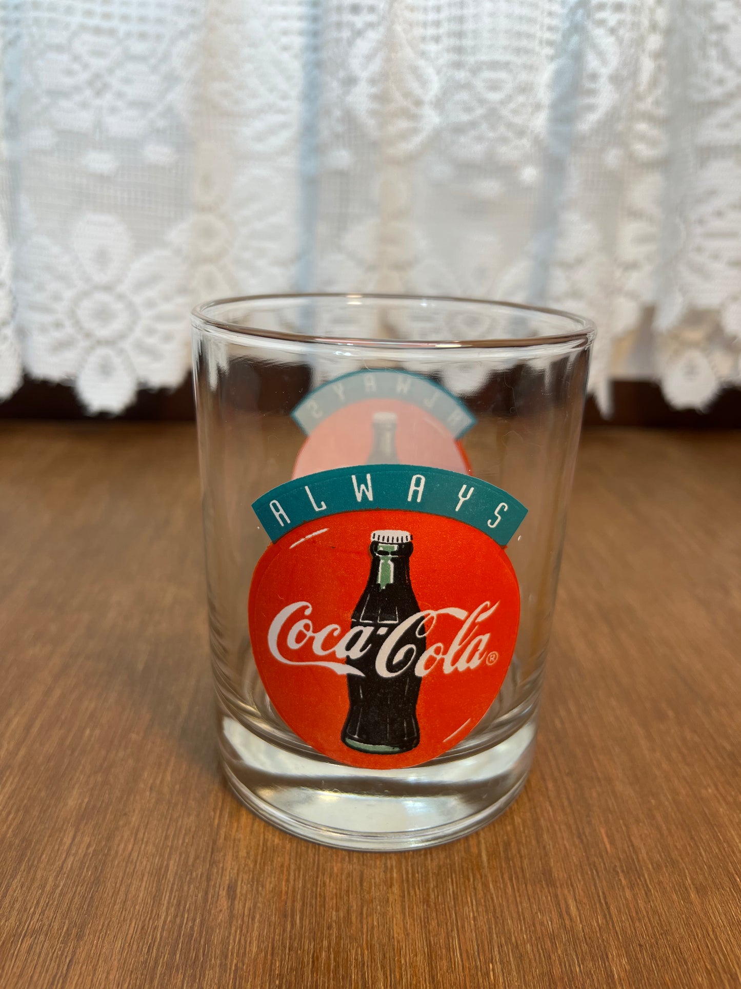 Vintage Always Coca Cola Glass