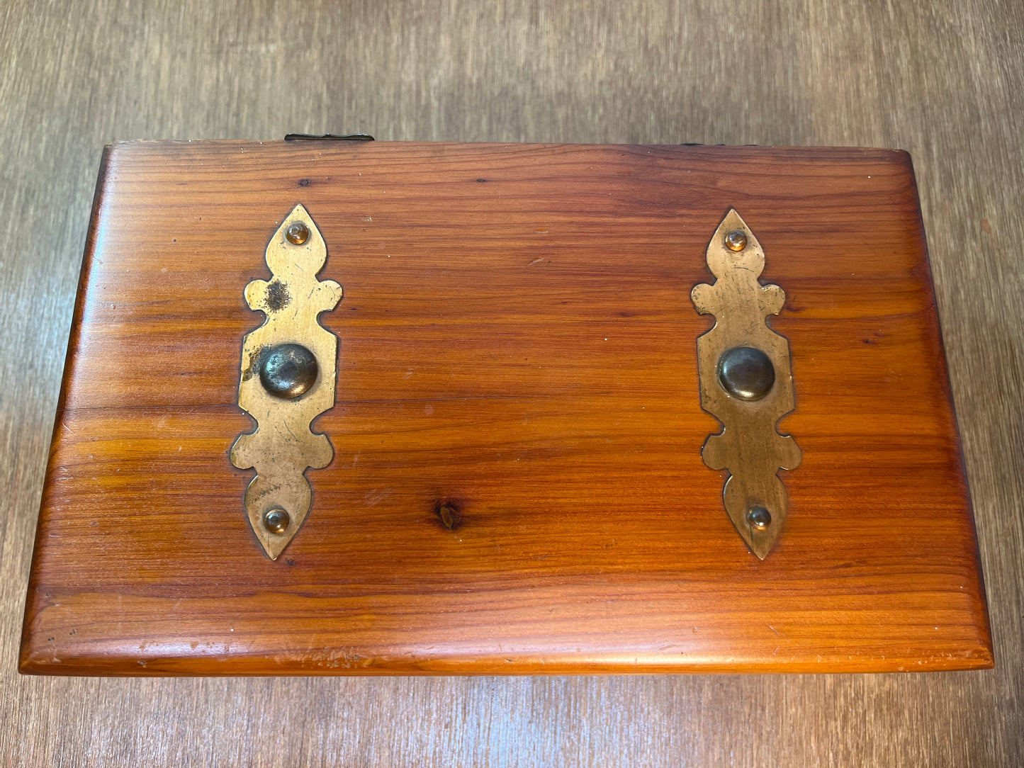 Vintage Duncan Novelties Wooden Box