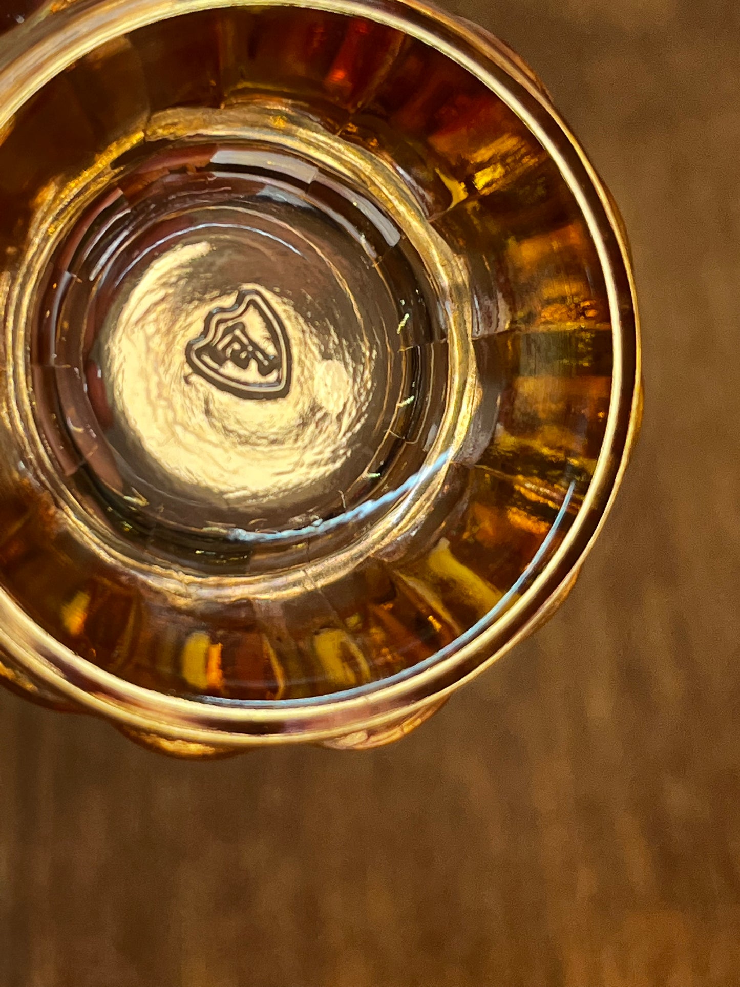 Vintage Pink Federal Miniature Federal Glass