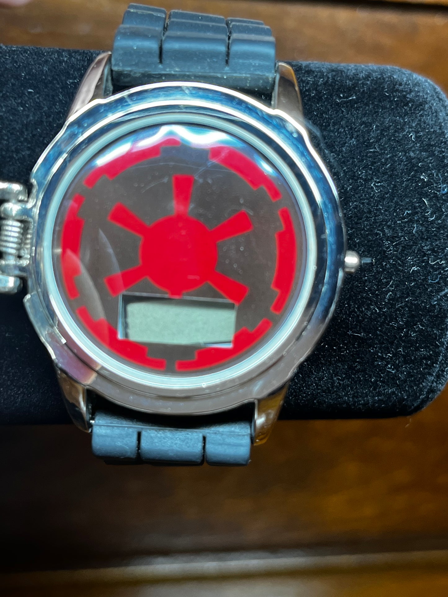 Spinner Star Wars LCD Darth Vader Watch