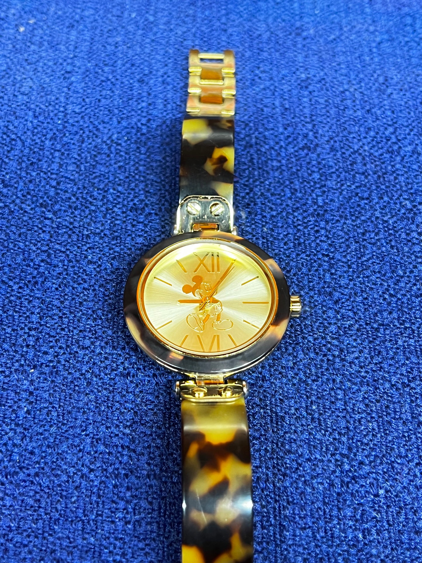 Mickey Mouse Disney Tortoise Shell Women's Watch