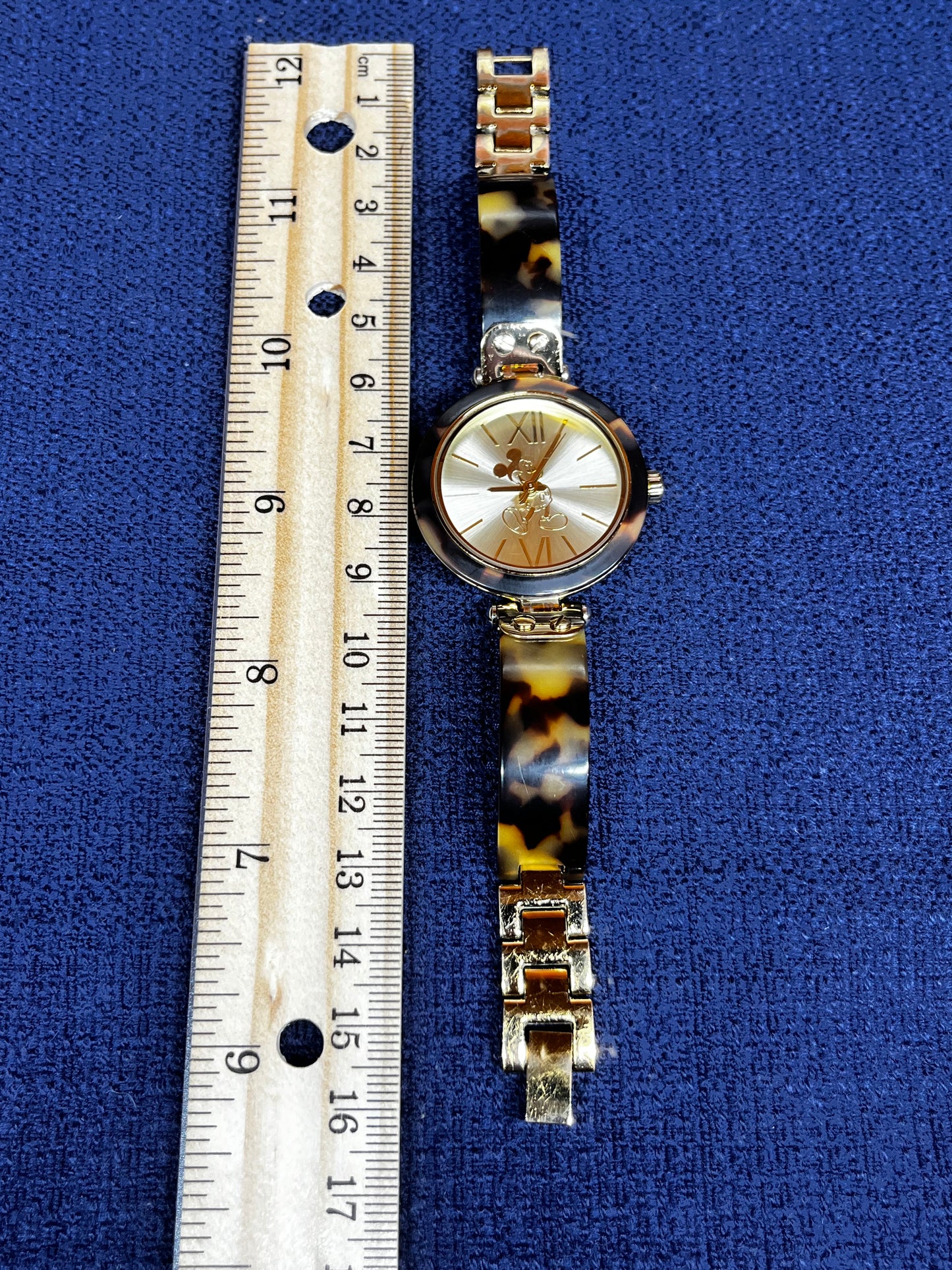 Mickey Mouse Disney Tortoise Shell Women's Watch