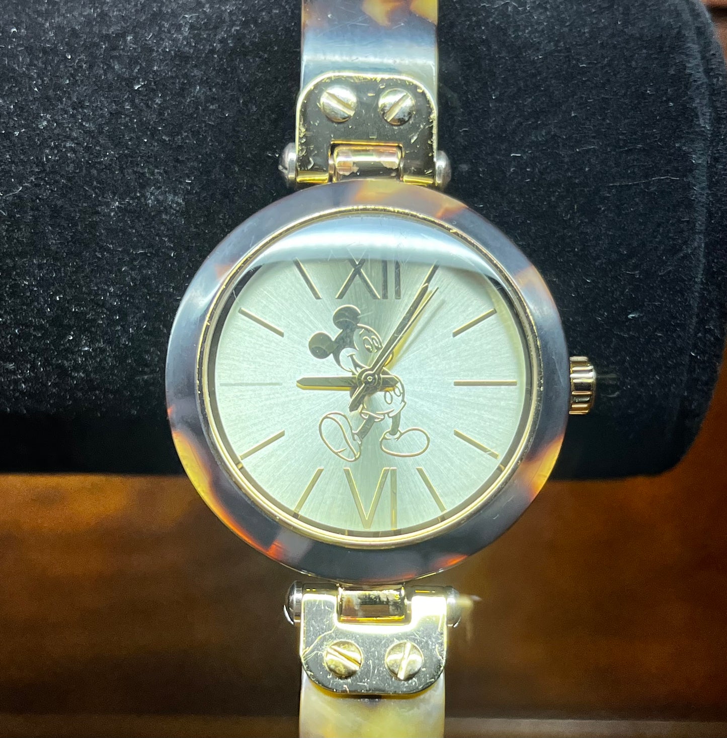Mickey Mouse Disney Tortoise Shell Women's Watch