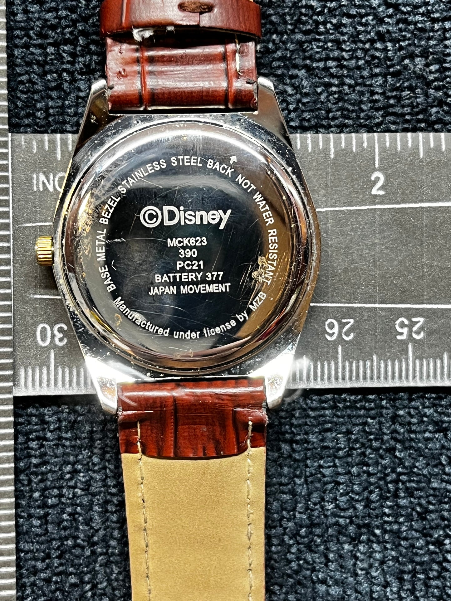 Vintage Mickey Mouse MCK623 Disney Watch