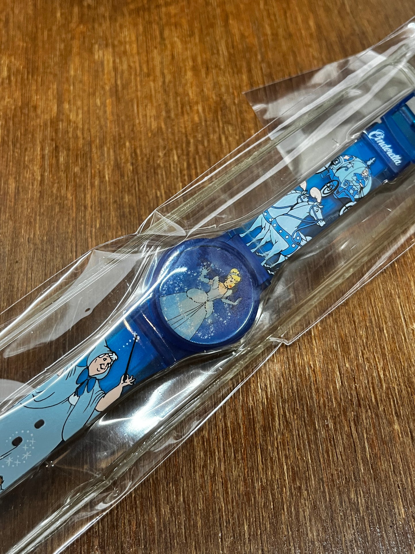 Vintage Disney Cinderella Holographic Digital Watch