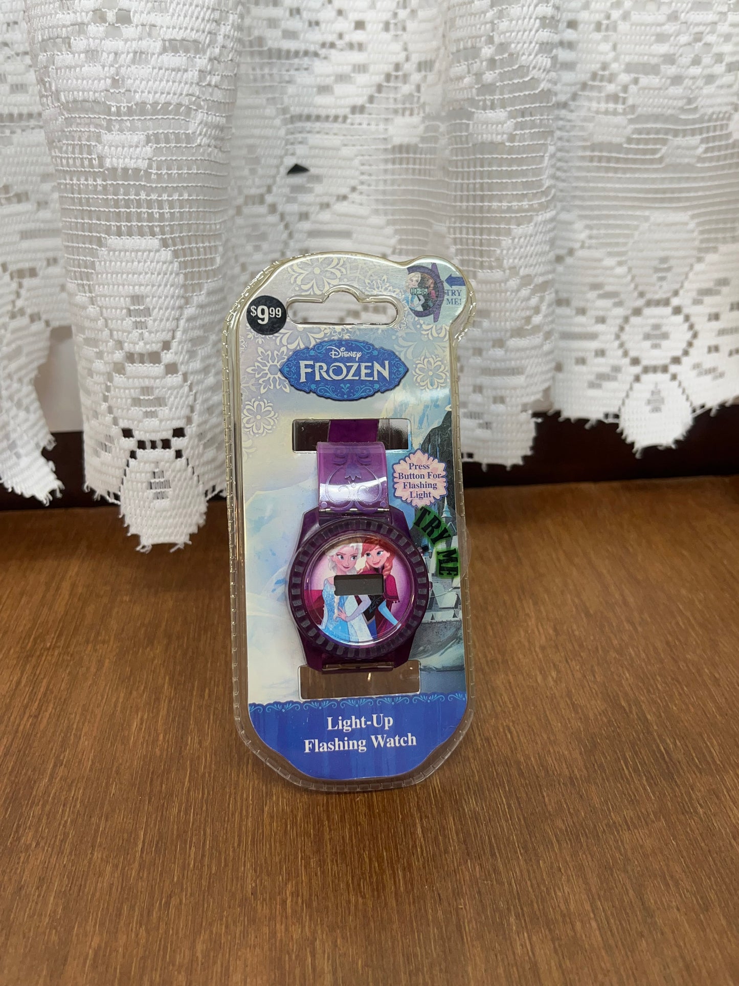 Frozen Disney Rotating Lights Flashing Watch