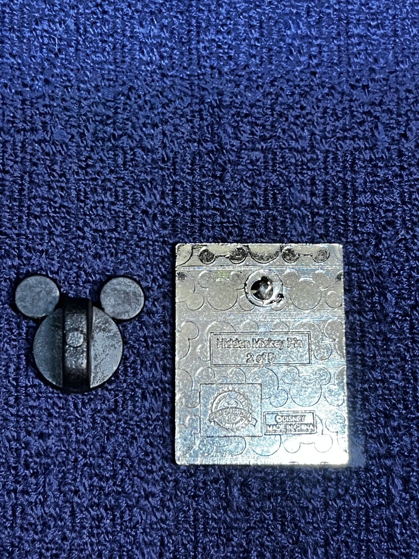 Hidden Mickey Beauty & The Beast Character Disney Pin