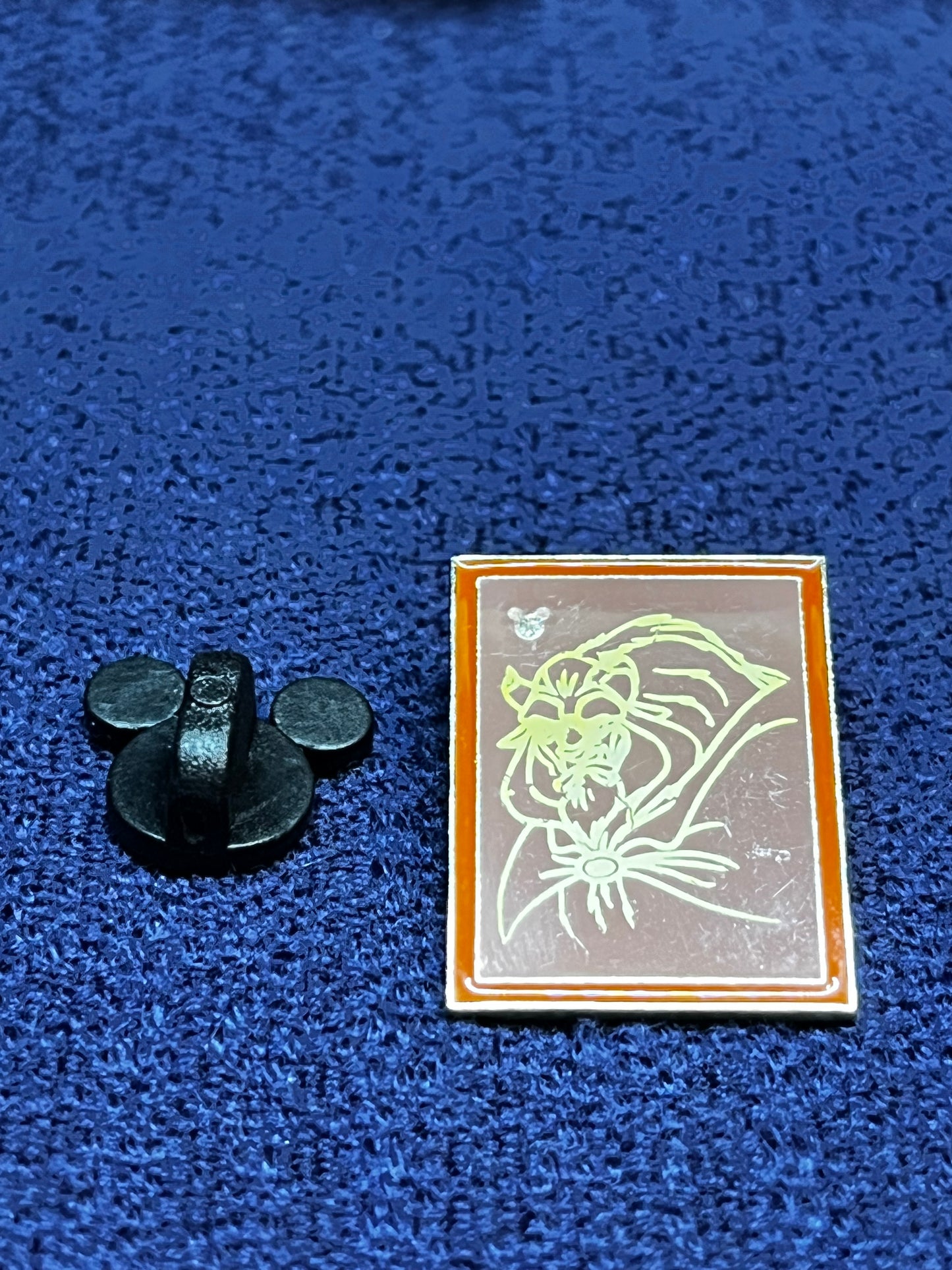 Hidden Mickey Beauty & The Beast Character Disney Pin