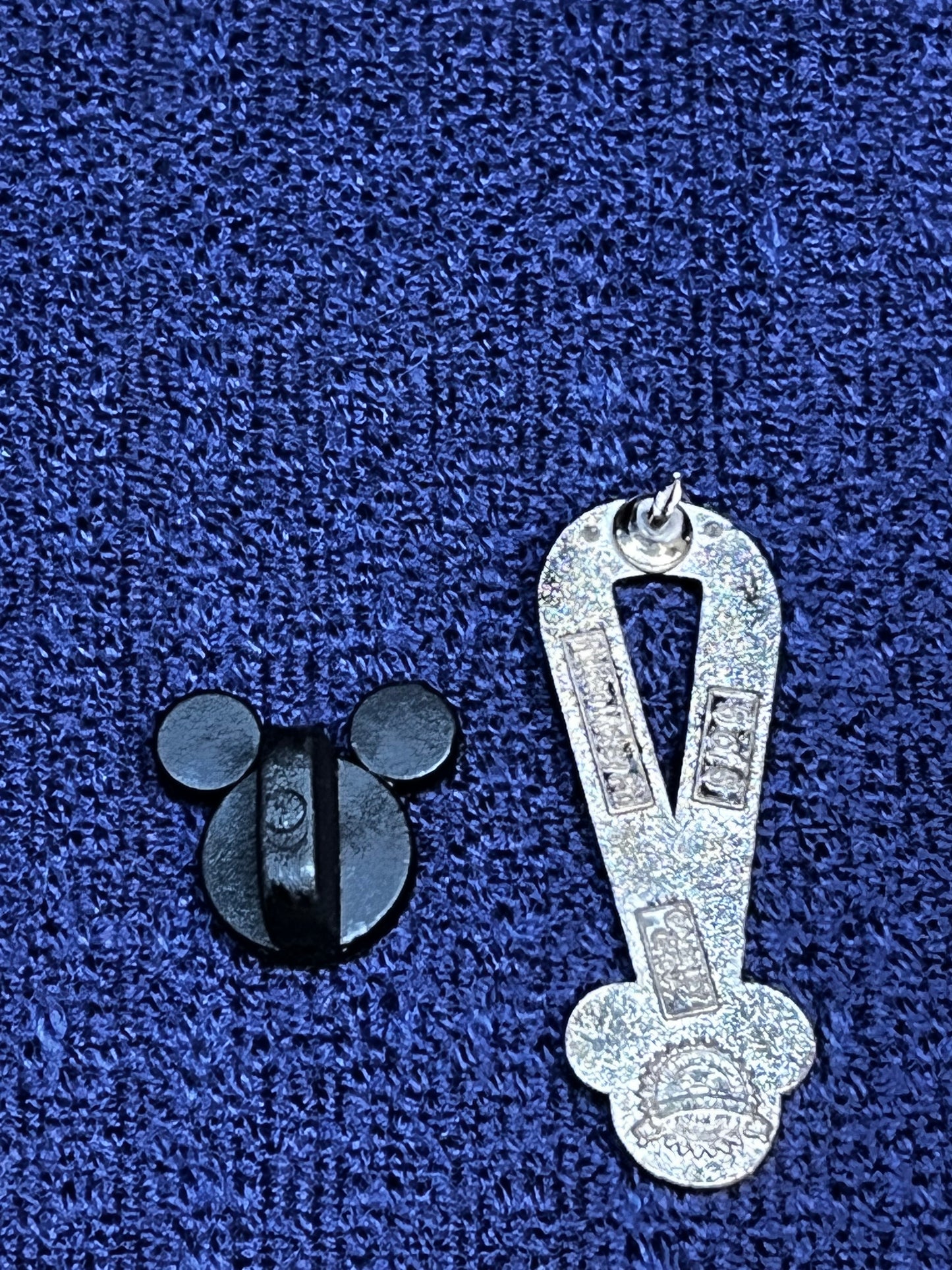 Hidden Mickey Yellow lanyard Pin