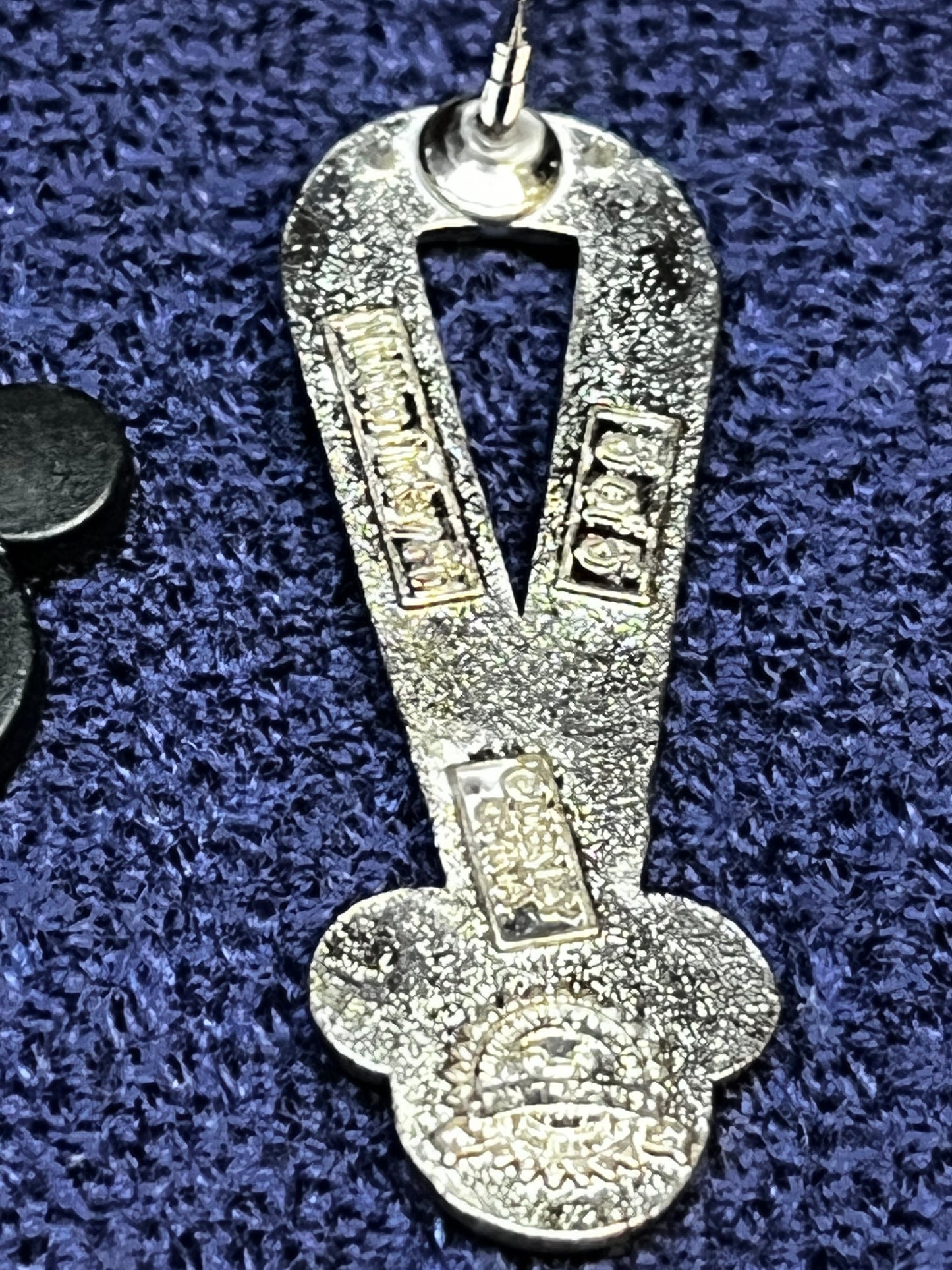 Hidden Mickey Yellow lanyard Pin