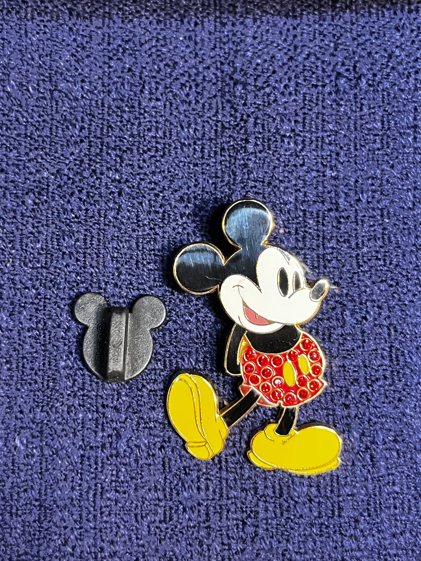Mickey Mouse Jeweled Pants Pin