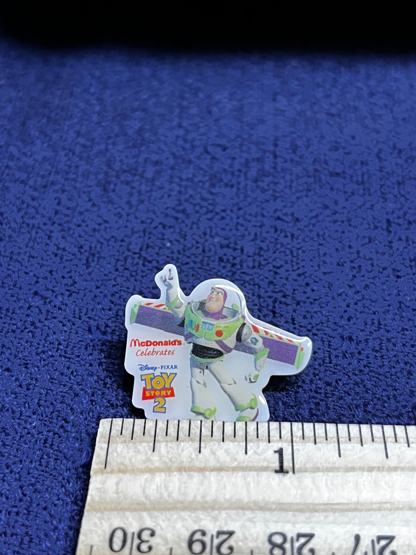 Vintage McDonalds Disney Pixar Toy Story 2 Buzz LightYear Pin