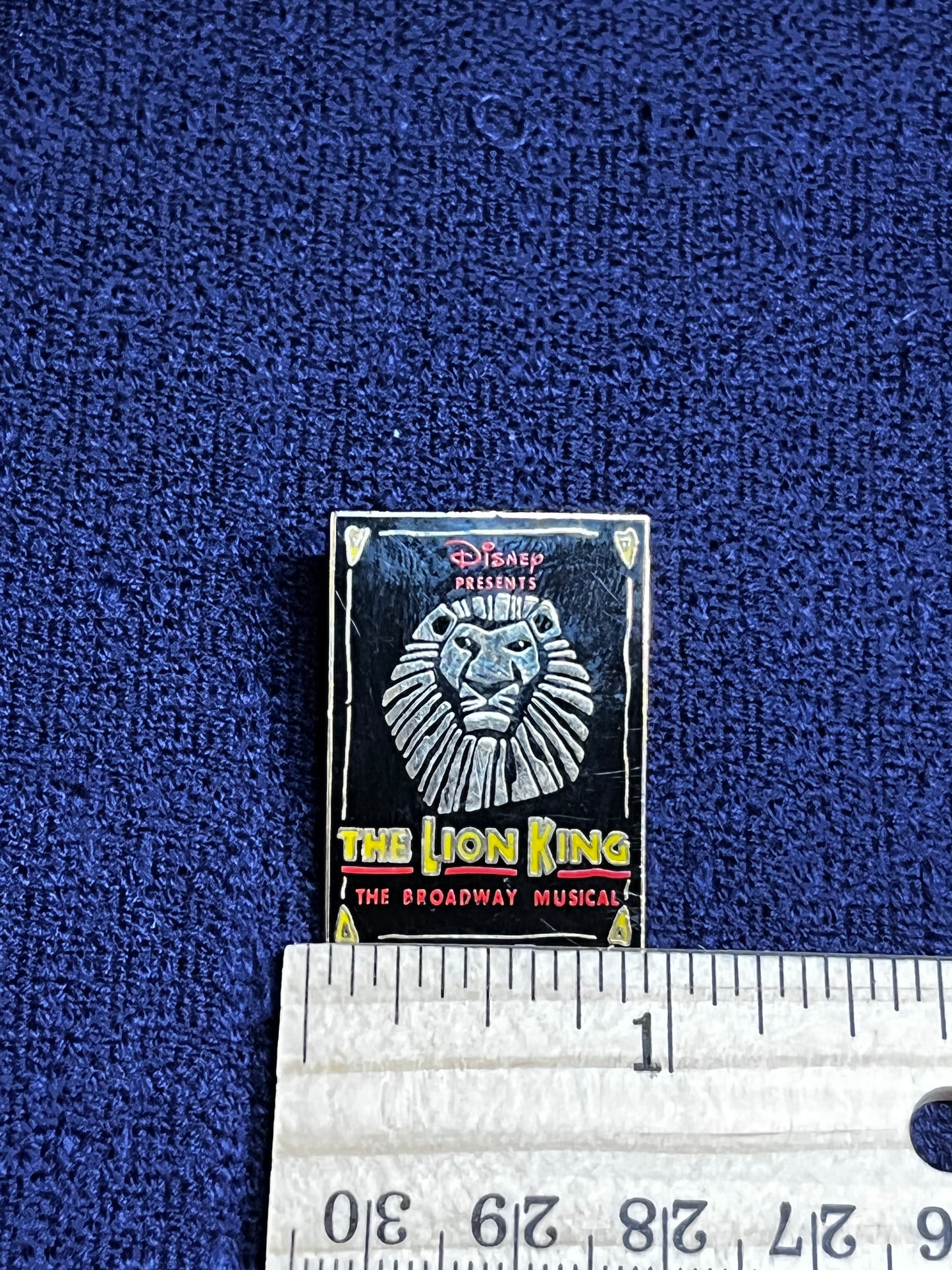 The Lion King Disney The Broadway Musical Pin