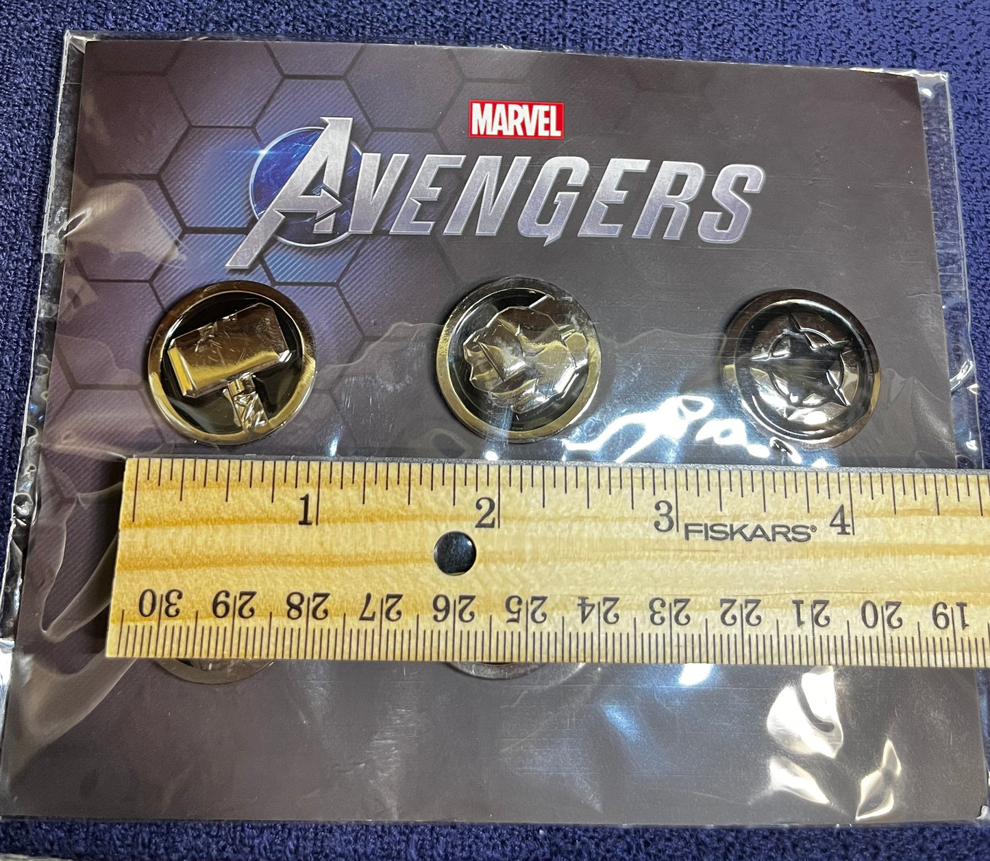 Marvel Avengers Set of 6 Pins