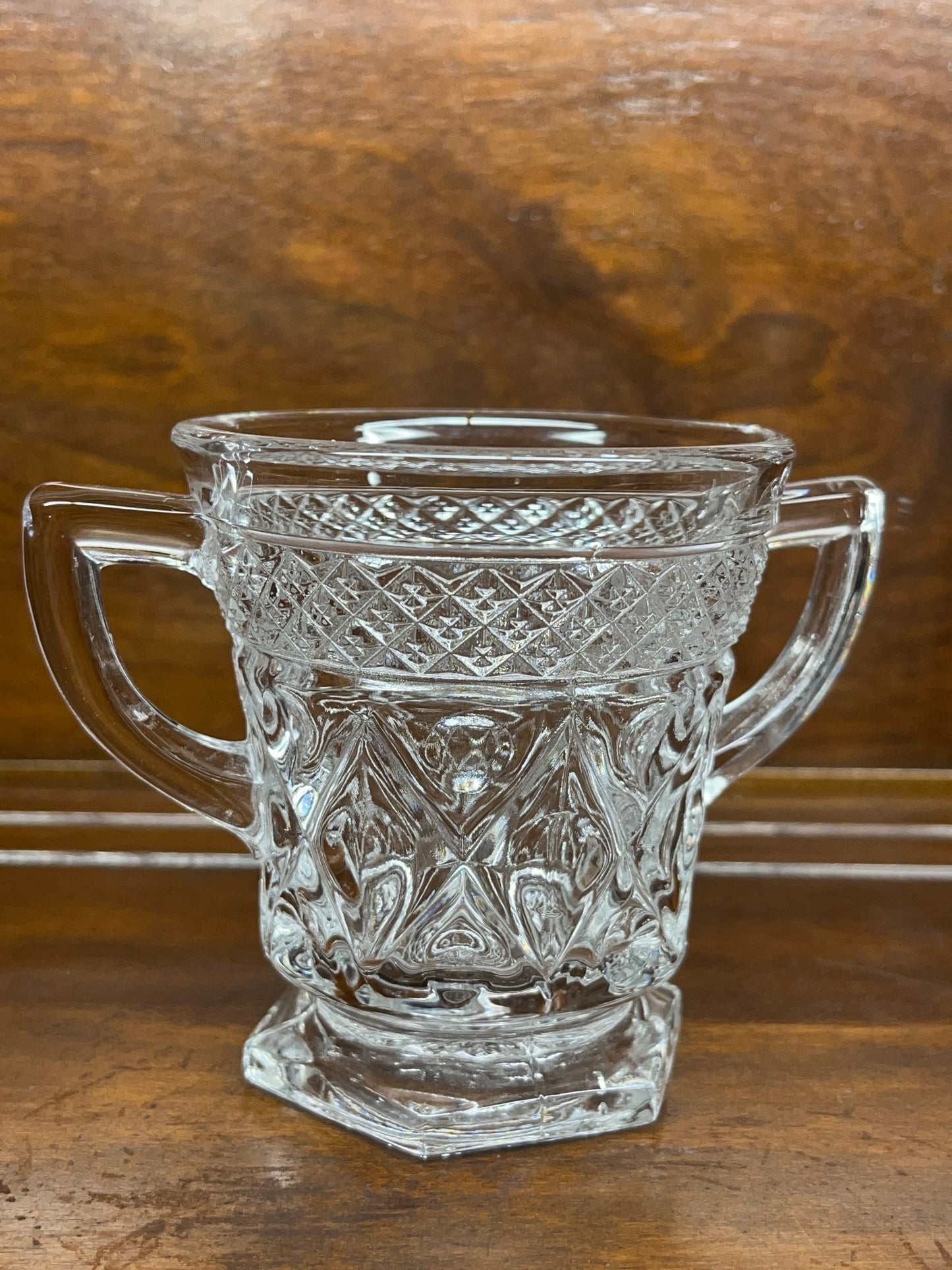 Creamer & Sugar Imperial Cape Cod Glass Set
