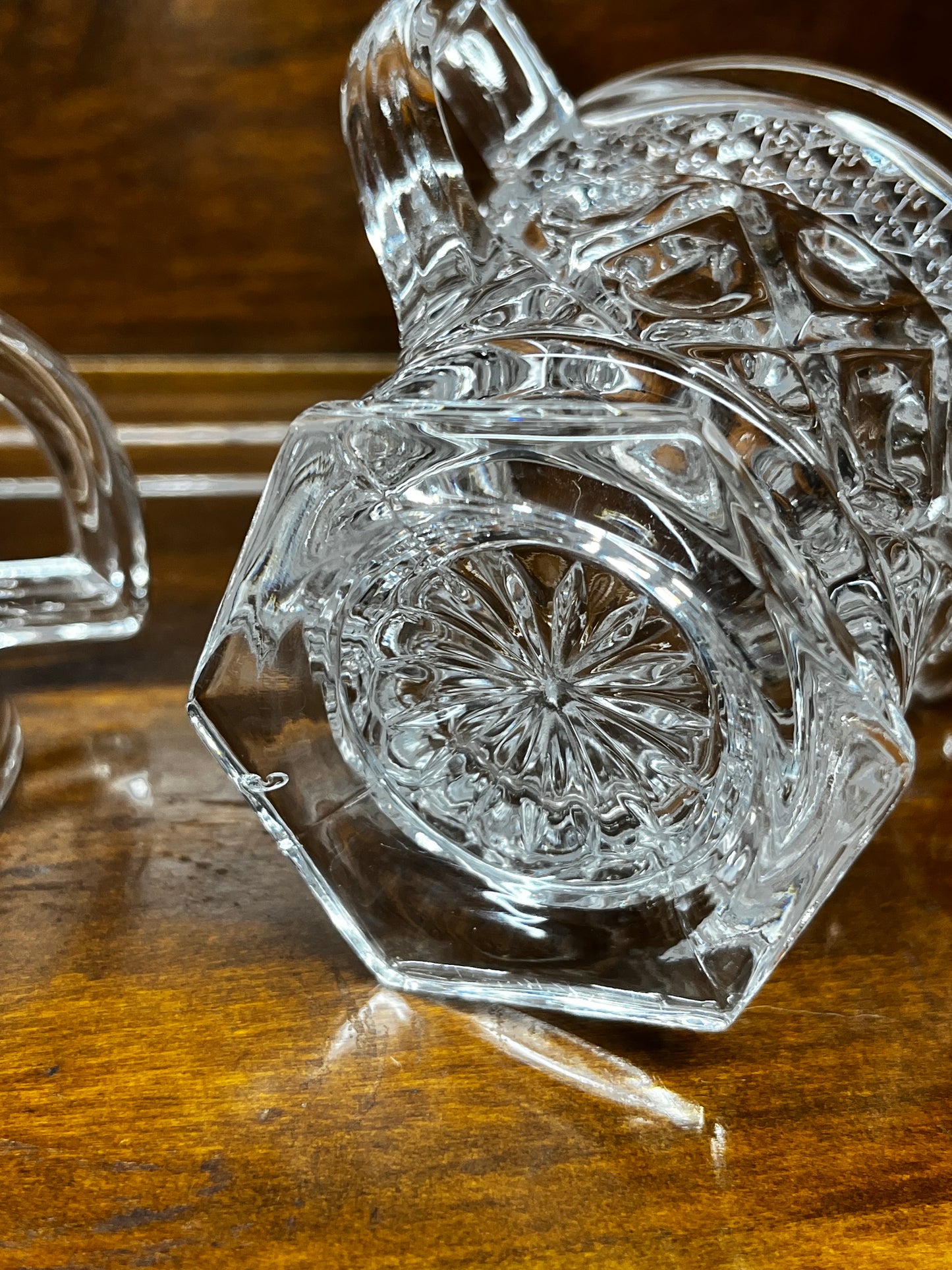 Creamer & Sugar Imperial Cape Cod Glass Set