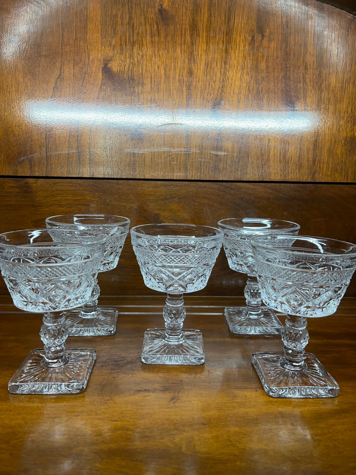 Cape Cod Clear Imperial Sherbet/Champagne Glass