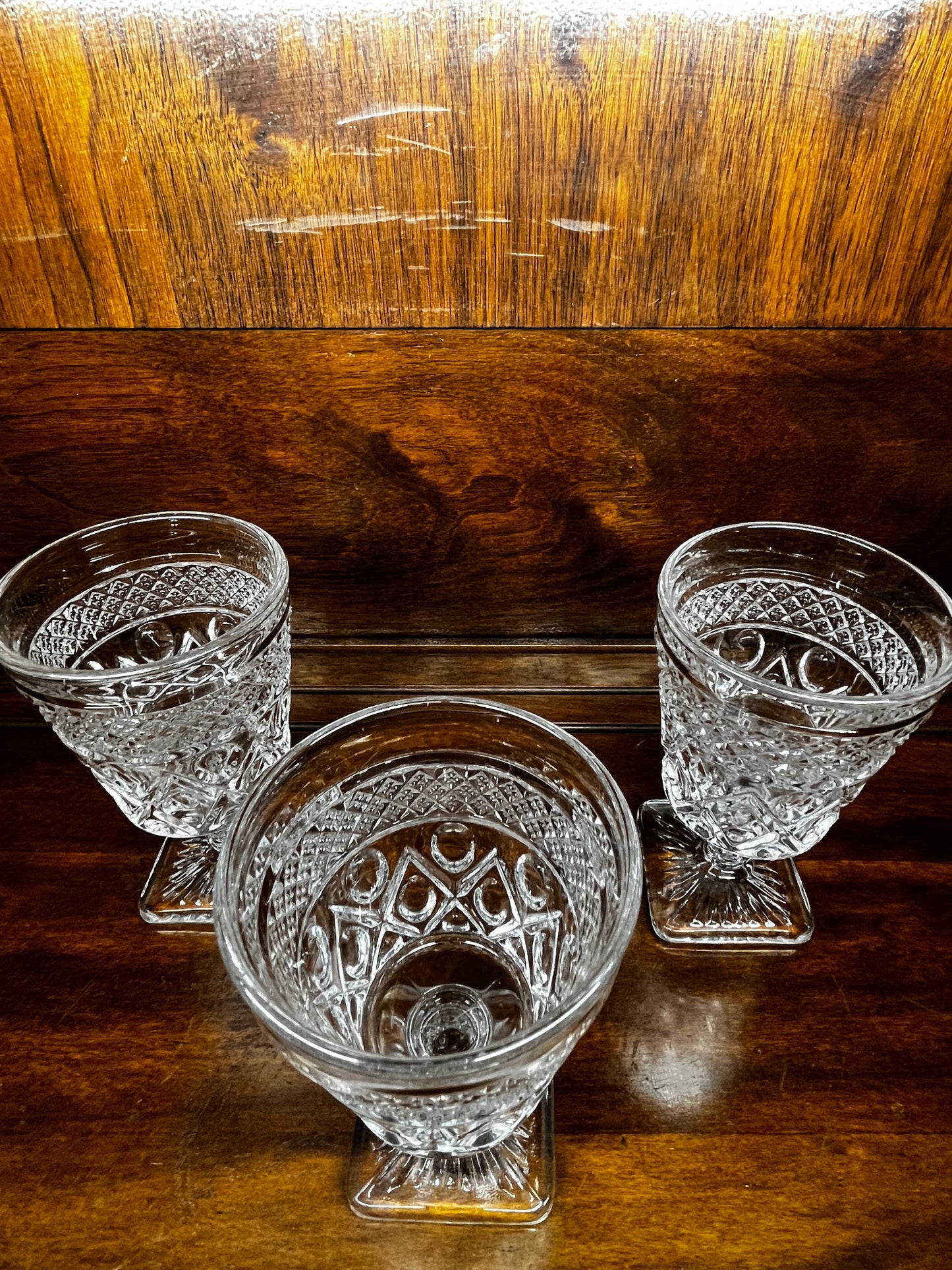 Cape Cod Imperial Glass Clear Water Goblet