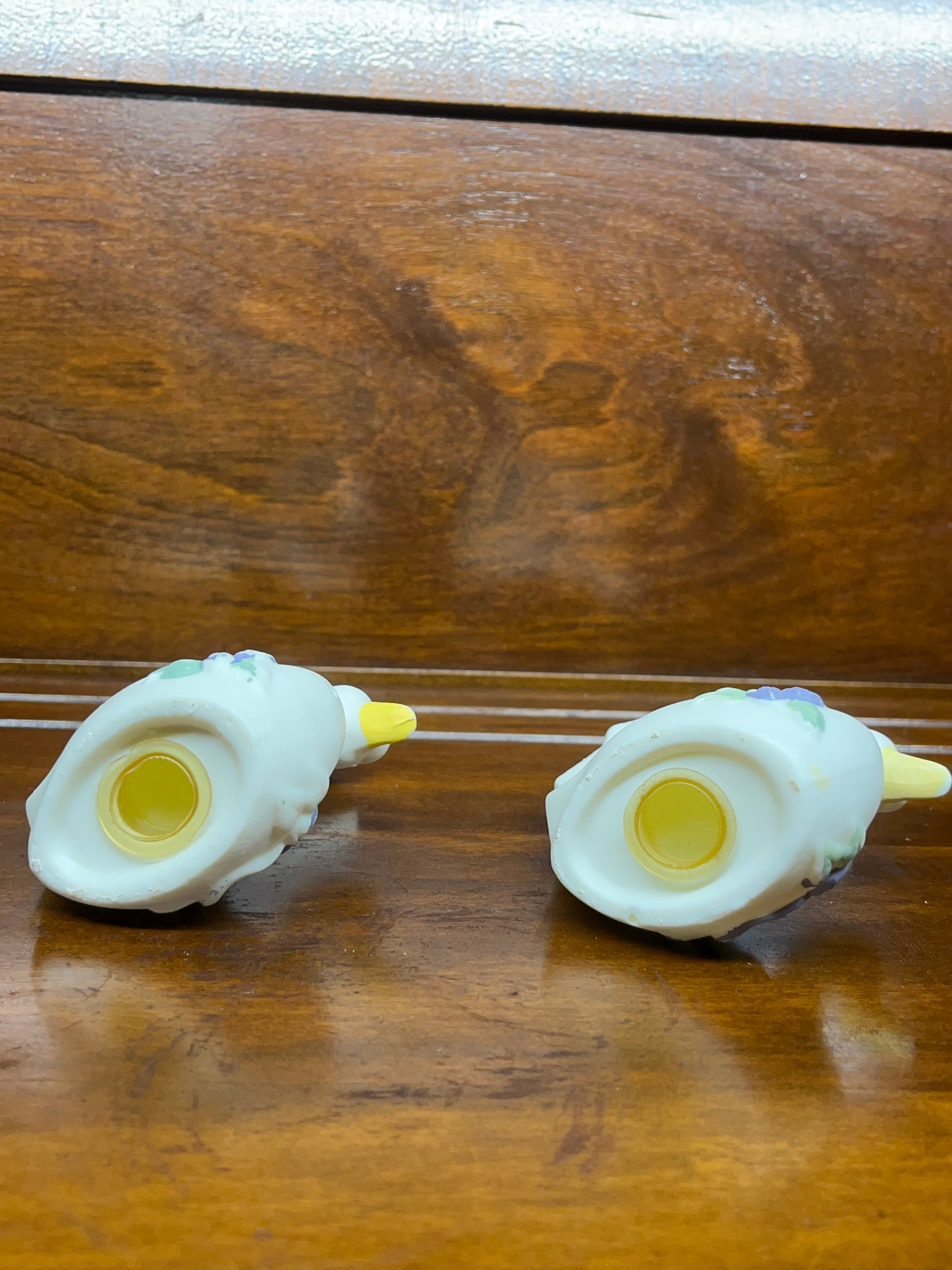 Vintage Swan Salt & Pepper Shakers