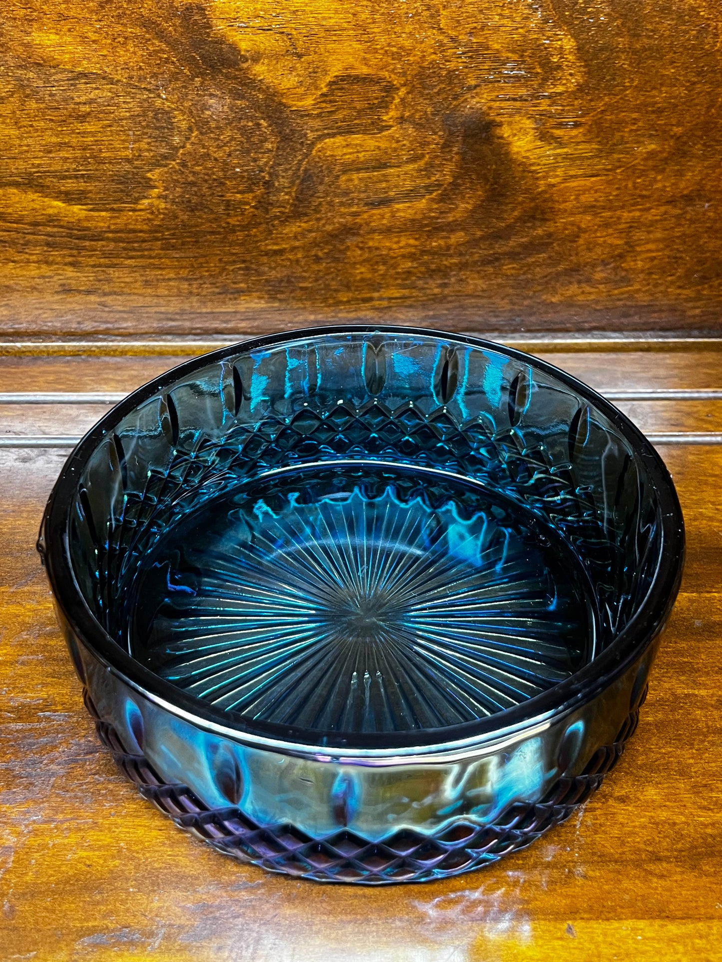 Vintage Carnival Glass Candy Bowl