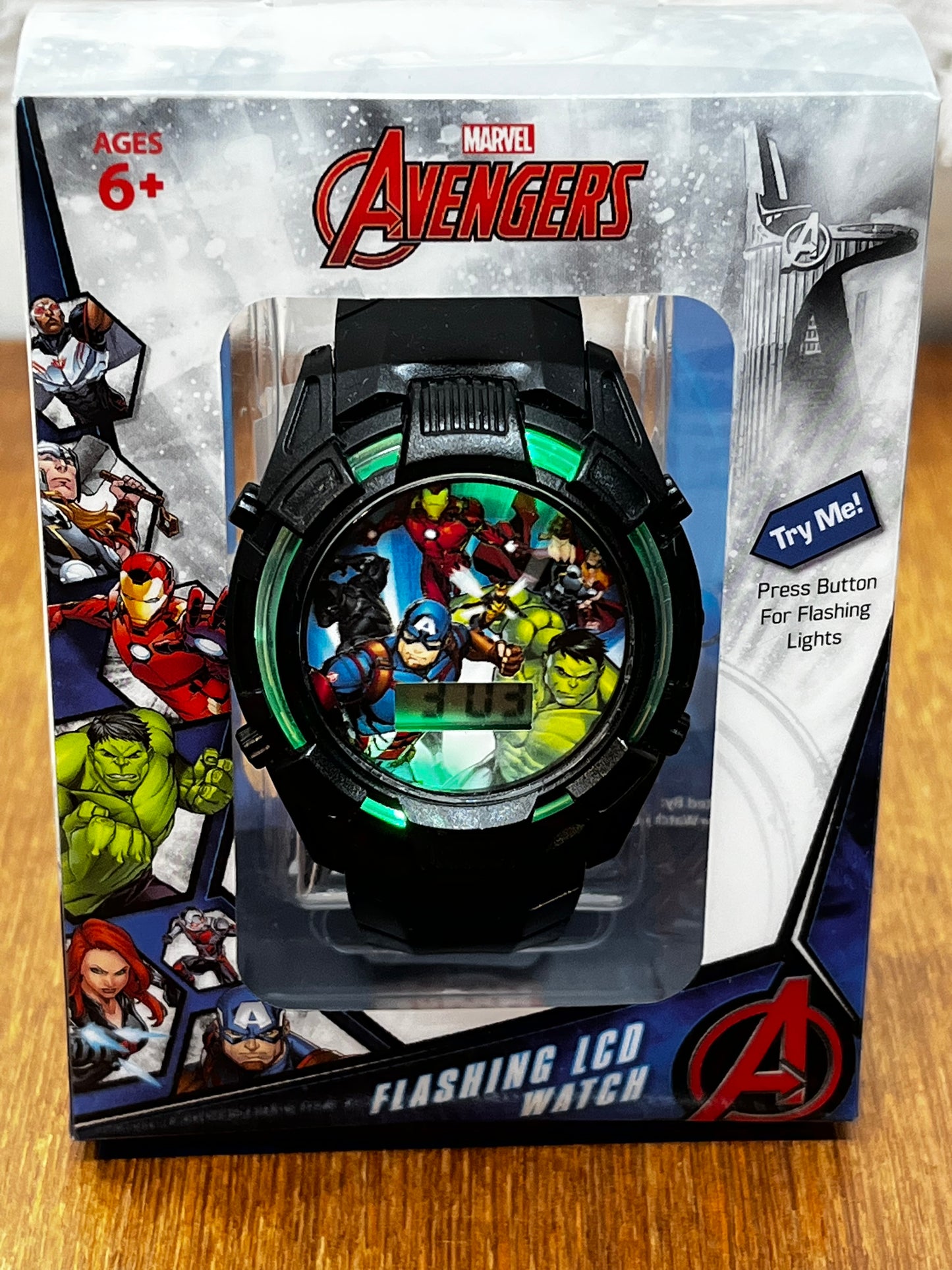 Marvel Avengers Digital light up Multicolor Watch