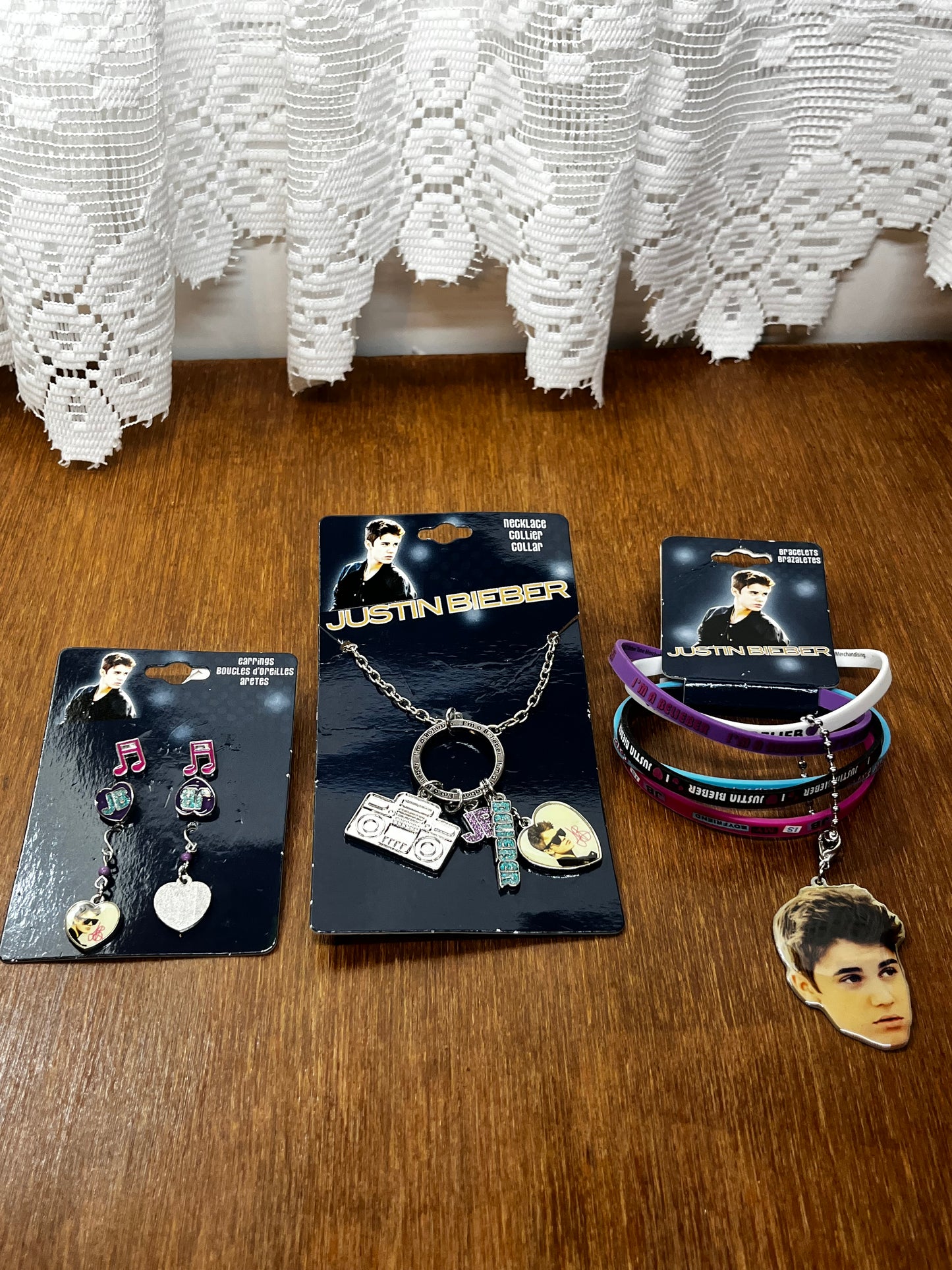 Justin Bieber Jewelry Set