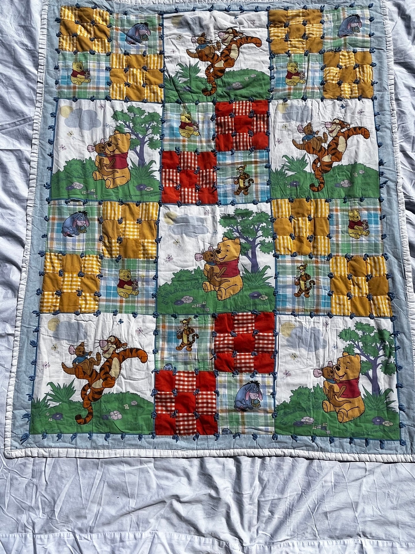 Winnie the Pooh Handmade Quilt