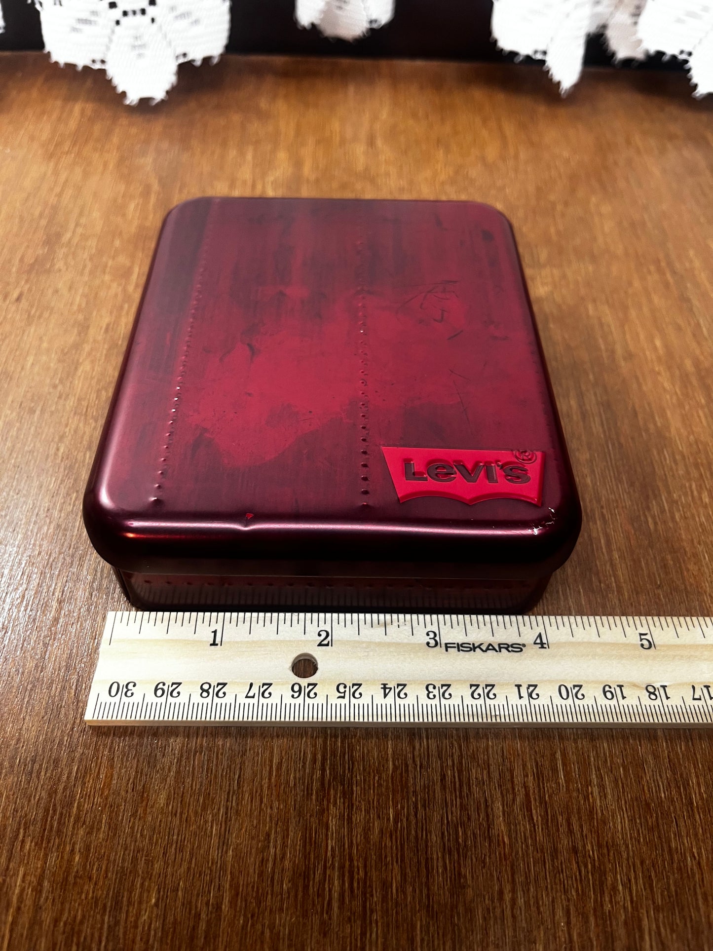 Mens Dark Brown Levis RFID Blocking Wallet