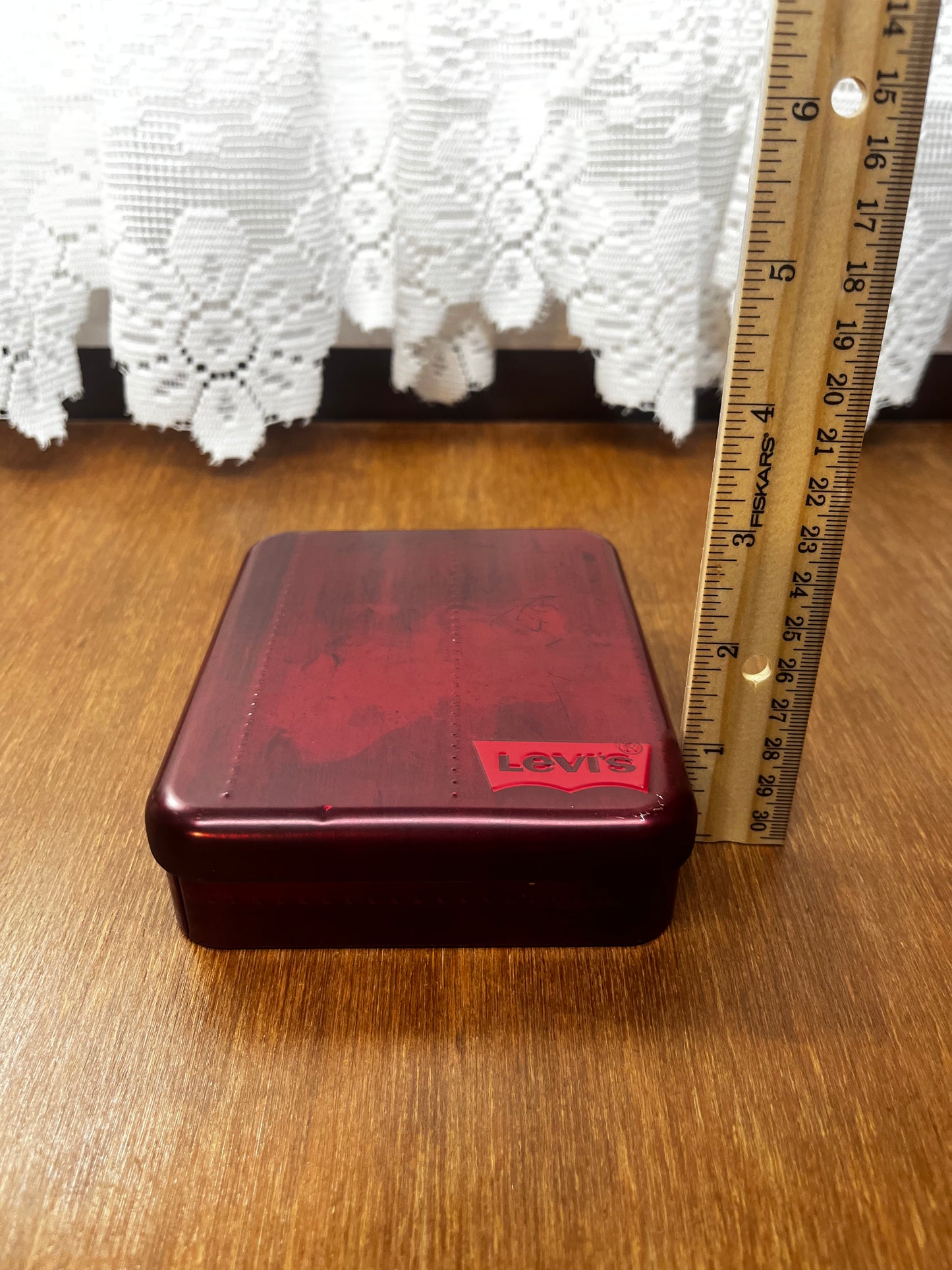Mens Dark Brown Levis RFID Blocking Wallet