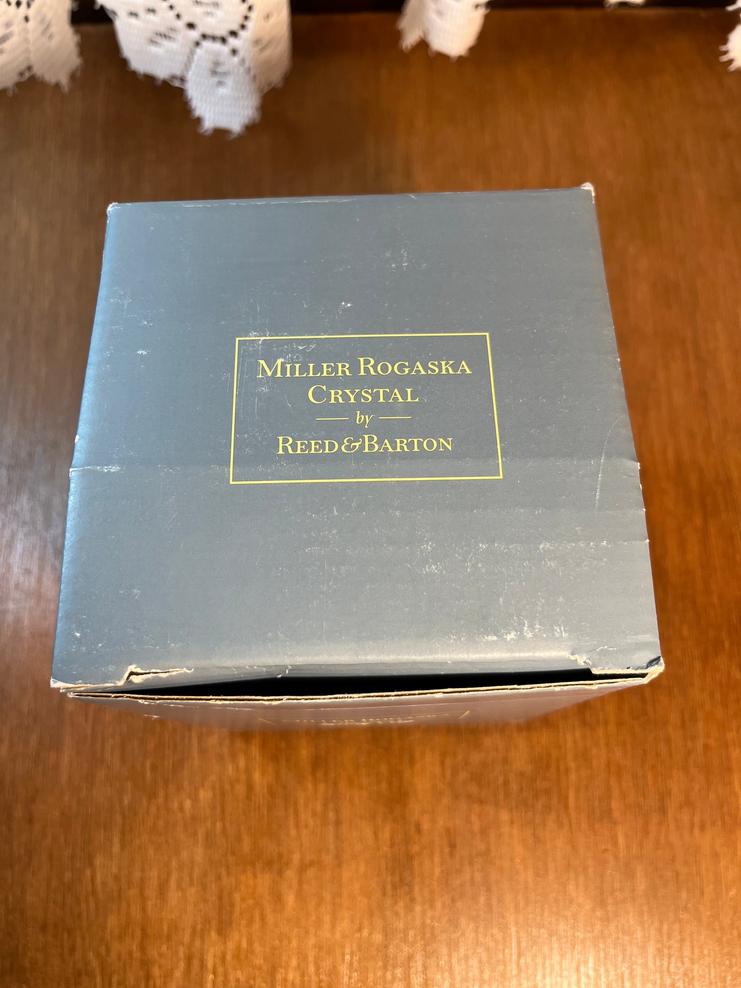 Crystal Miller Rogaska Bouquet Lime Green Vase