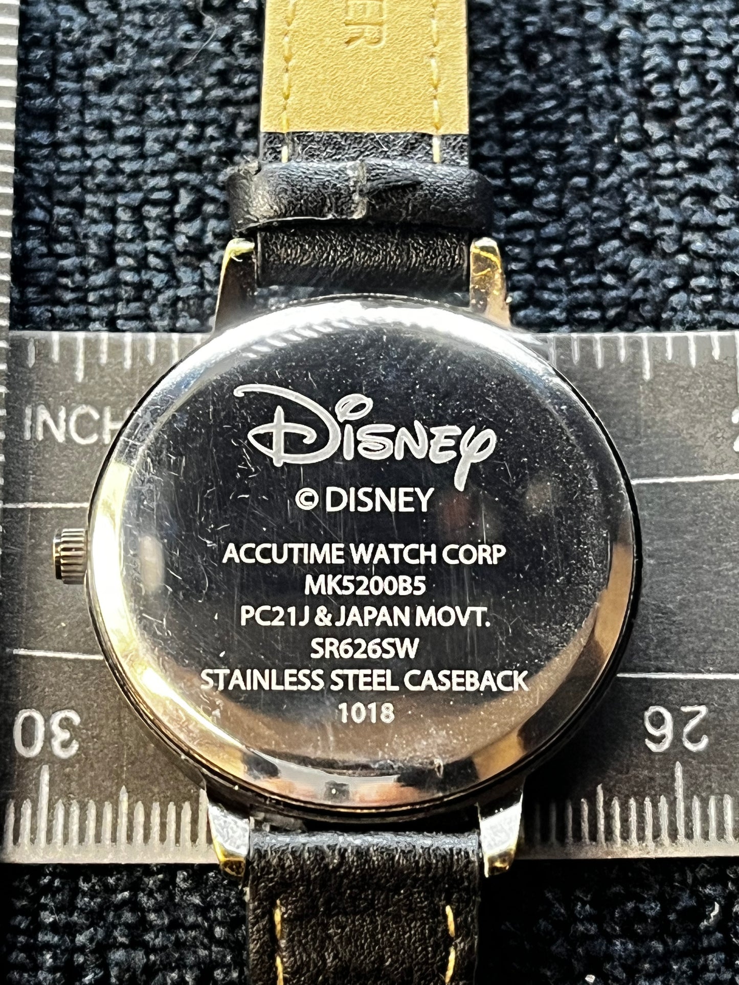Vintage Mickey Mouse Disney Retro Accutime Watch