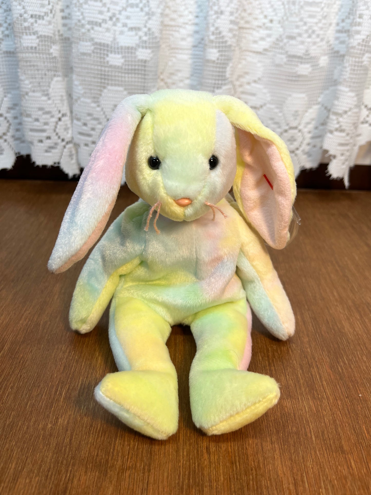 Hippie Beanie Baby Ty Bunny With Tag