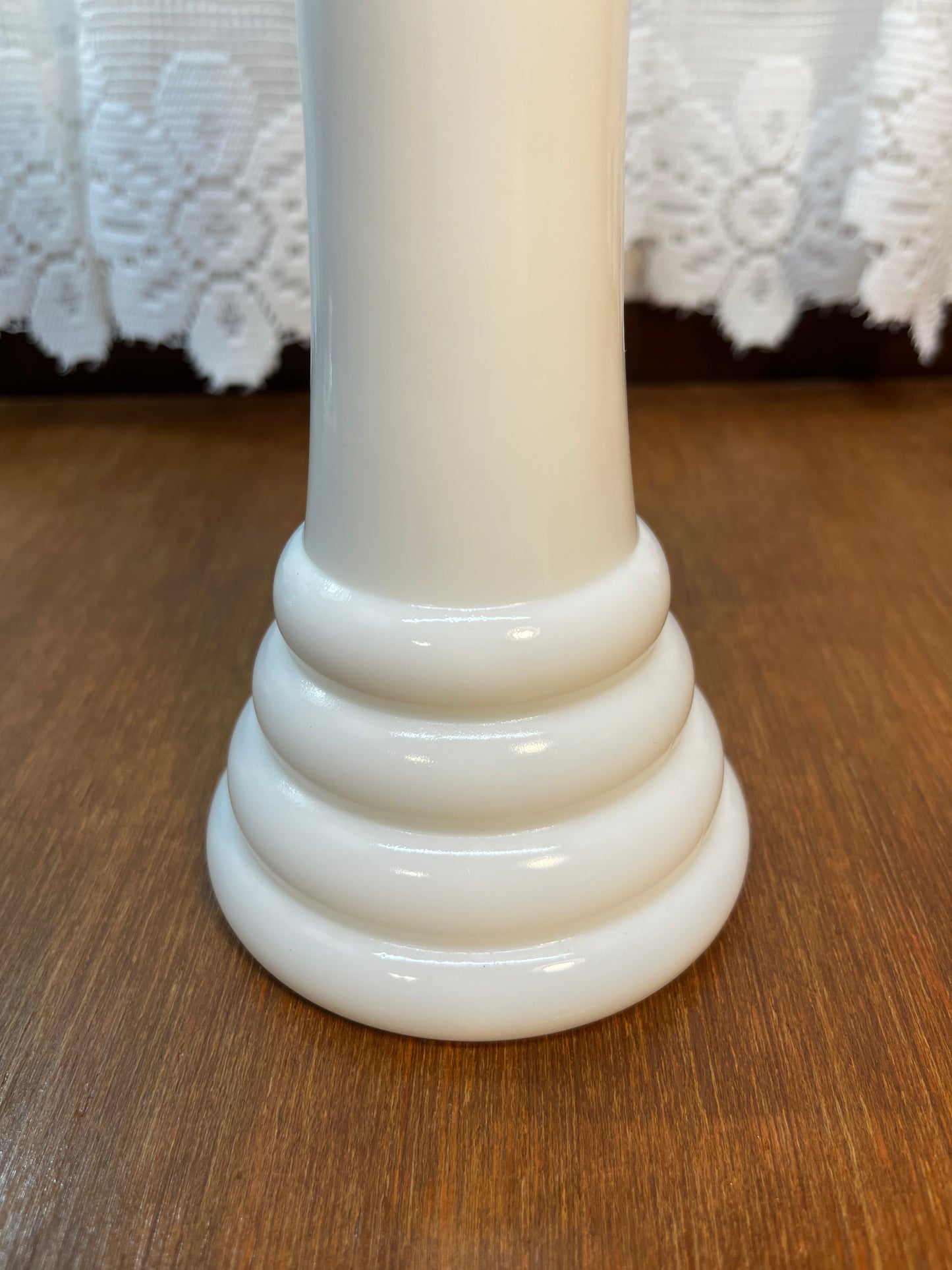 Vintage Milk Glass Randall Beehive Bud Vase