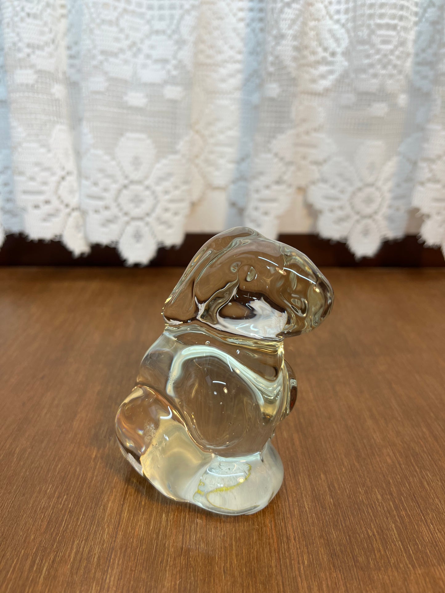 Clear Rabbit/Bunny Figurine