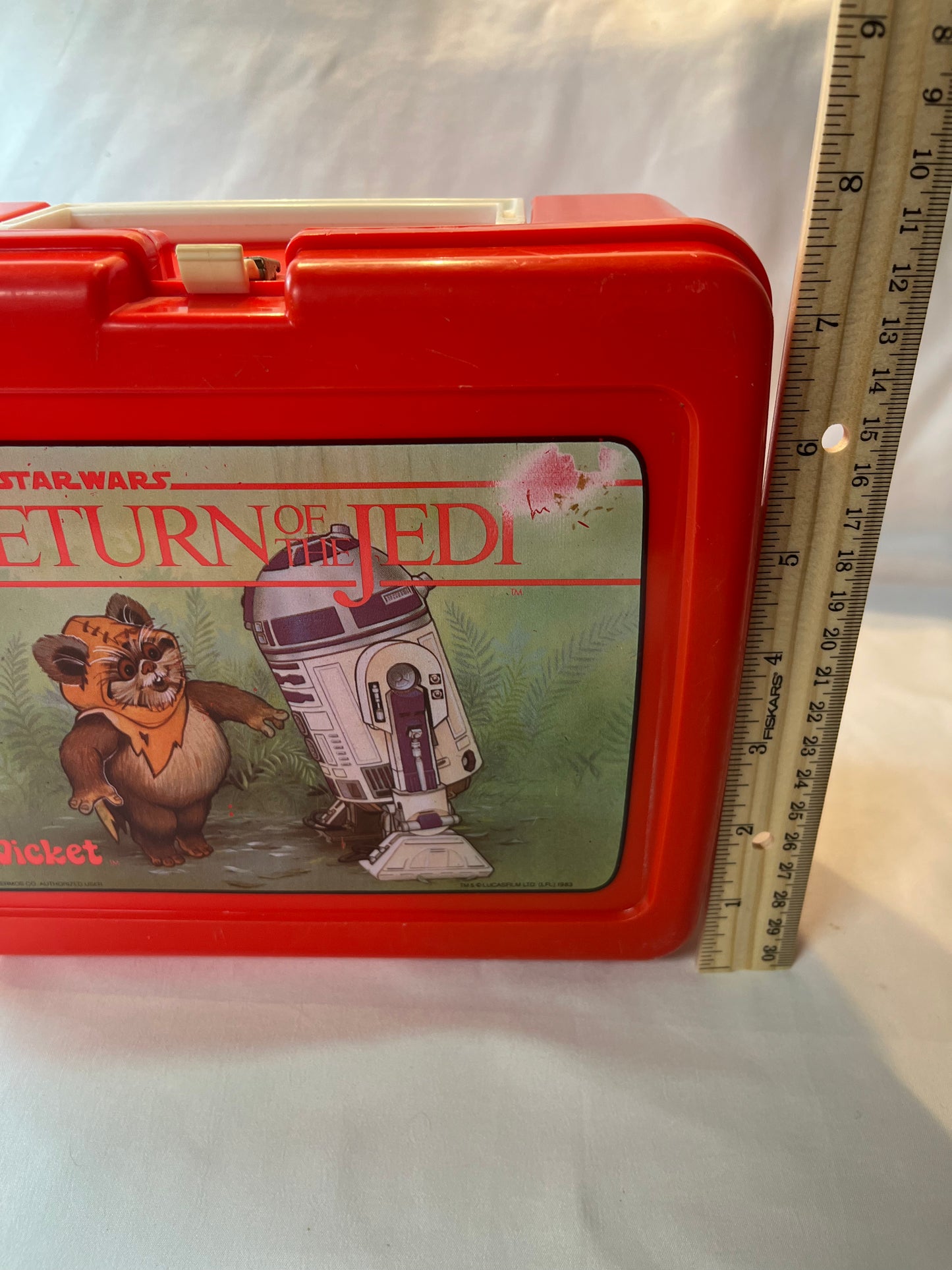 Collectible Star Wars Return Of The Jedi Lunch Box And Thermos