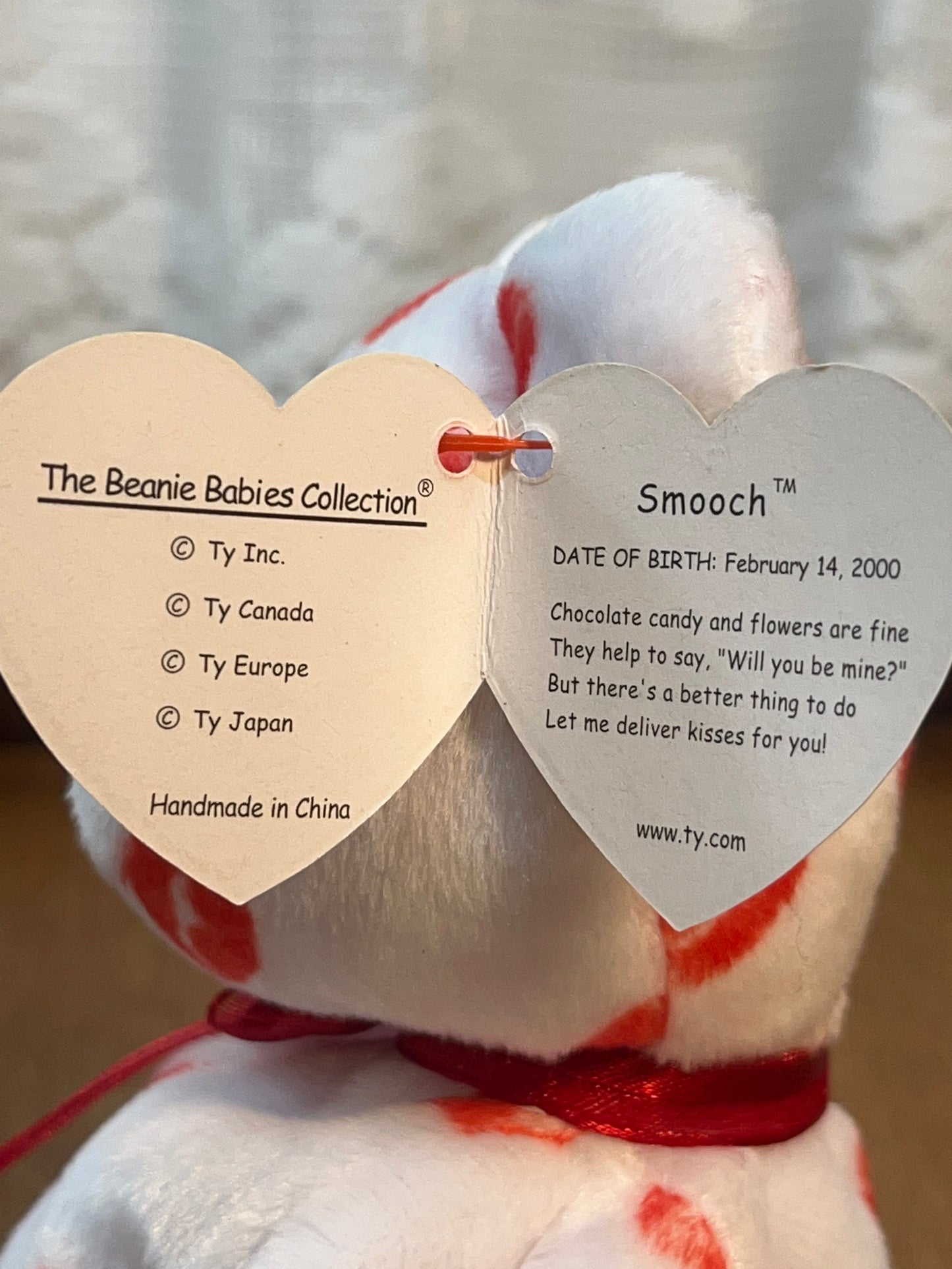 2000 Smooch TY Beanie Baby