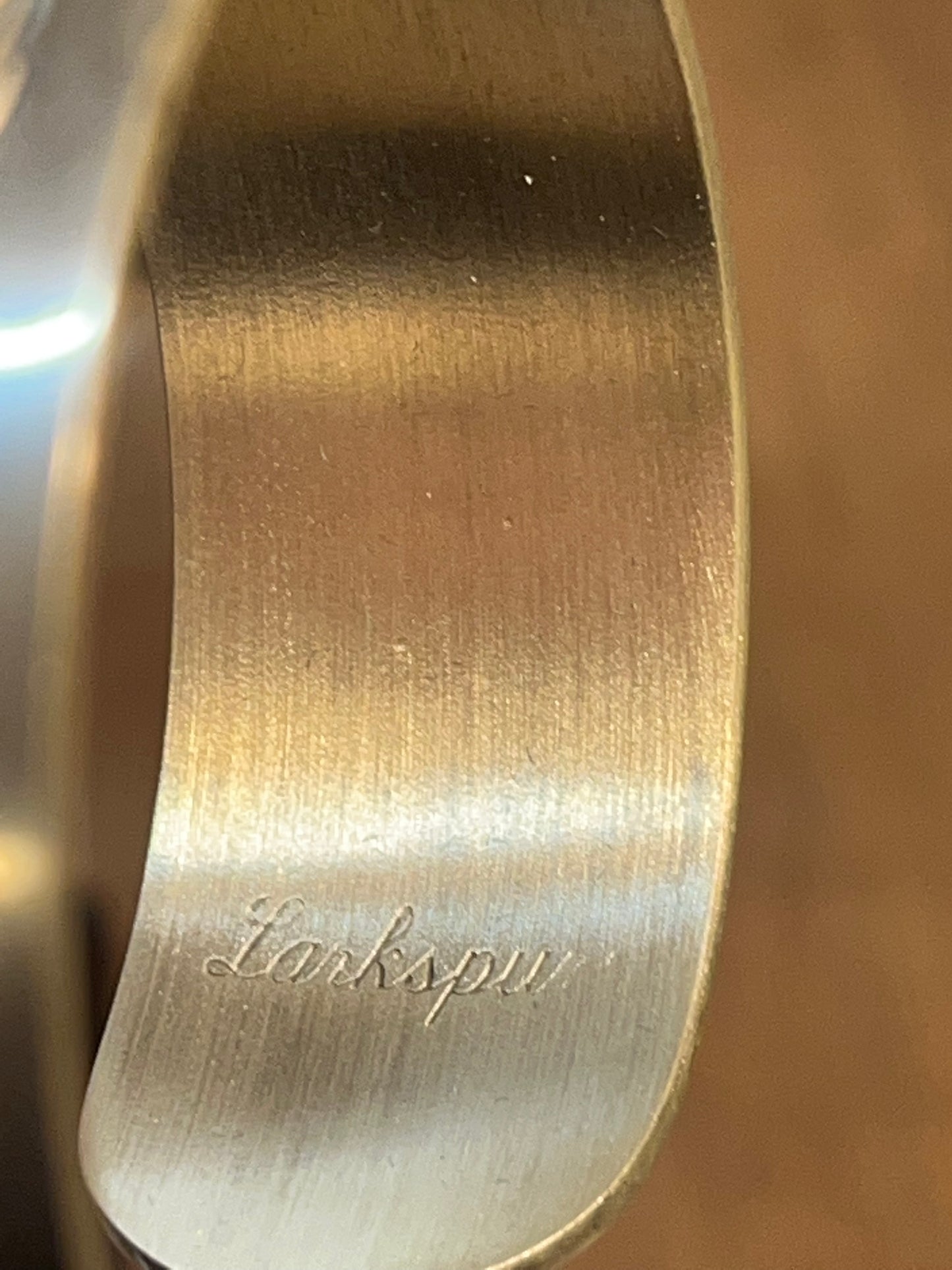 Beautiful Kirk Stieff Pewter July Bracelet