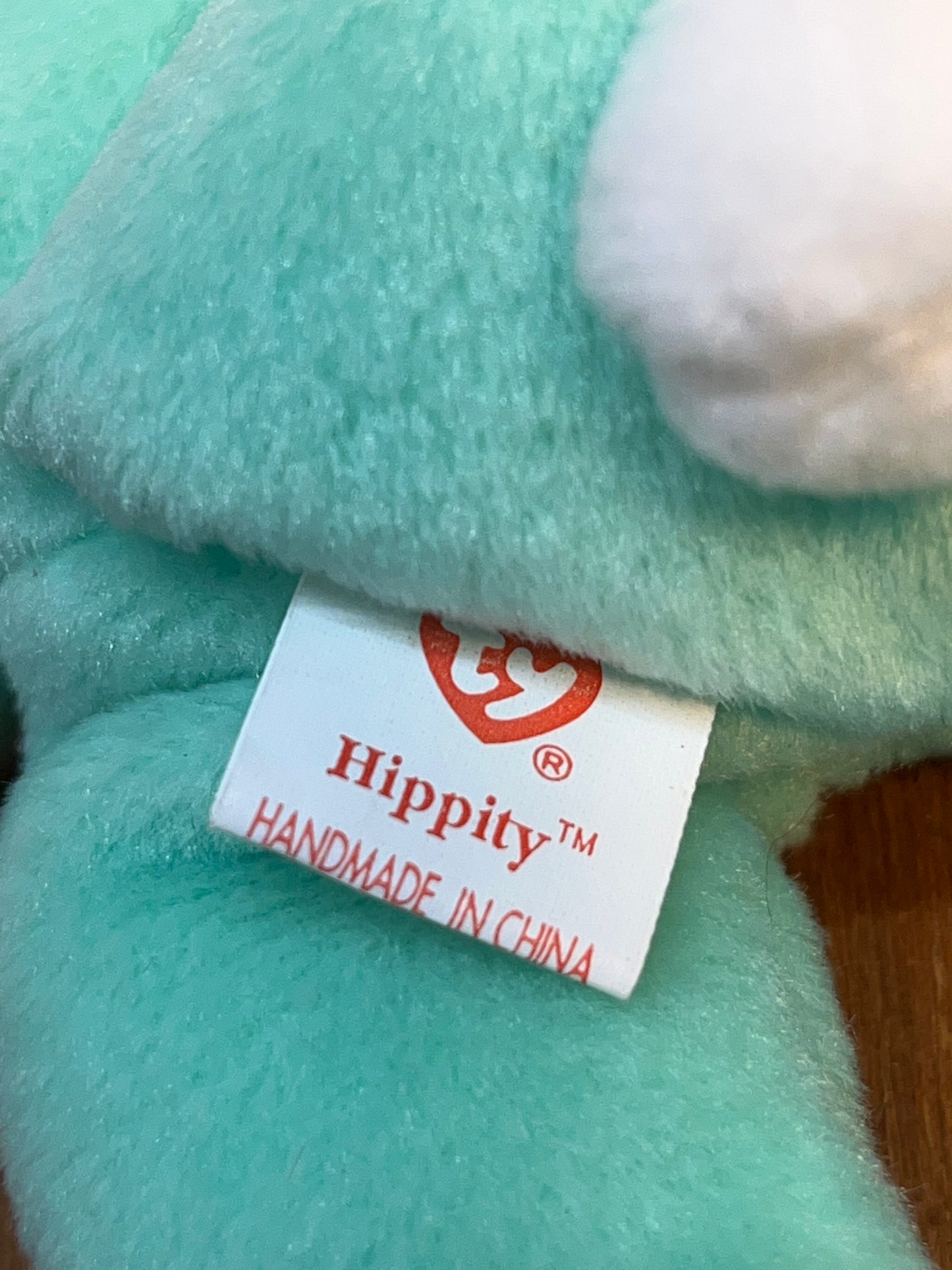 Hippity Beanie Baby Ty Bunny With Tag