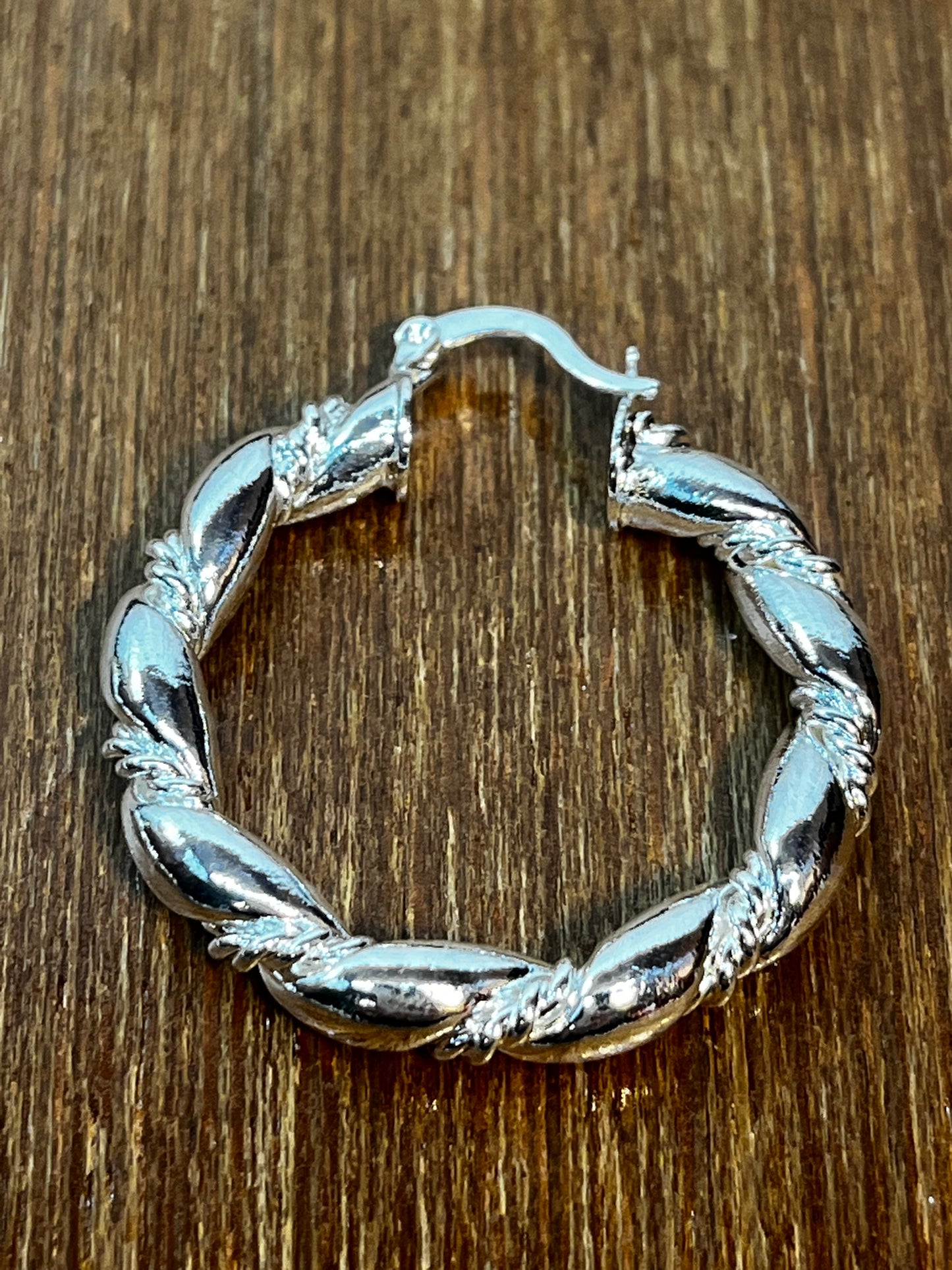 Spiral Hoop Earrings