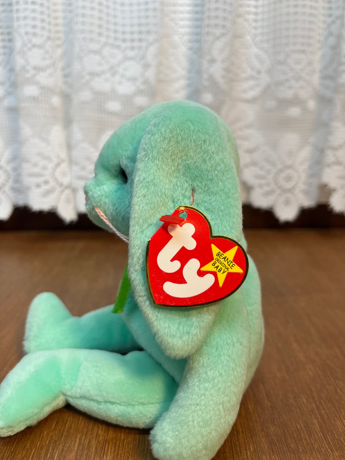 Hippity Beanie Baby Ty Bunny With Tag