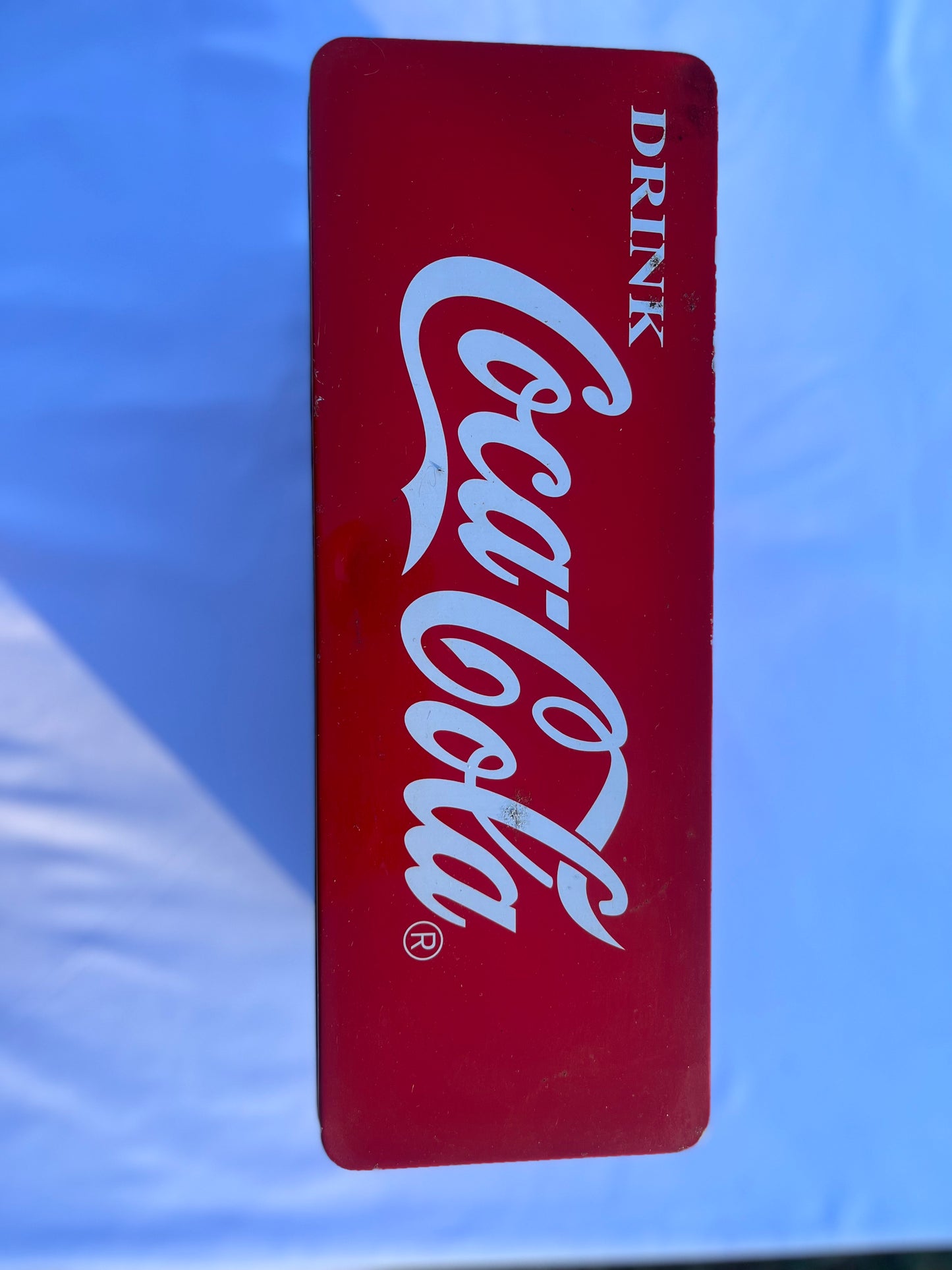 Vintage Coca Cola Bus Tin