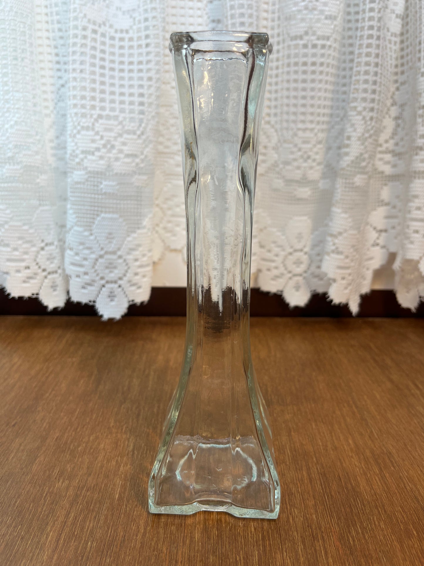 Clear PGC Europa Flower Vase