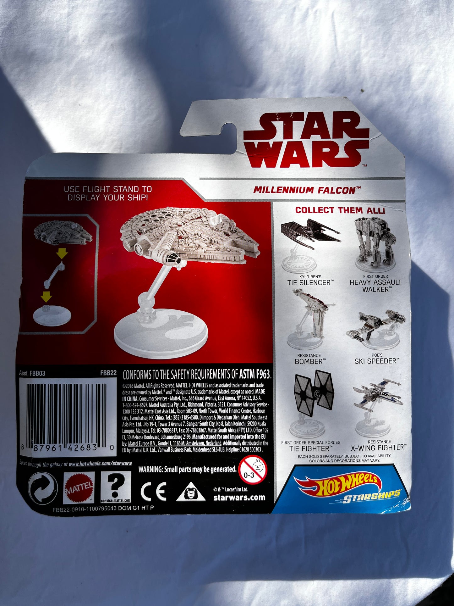 Toy Star Wars Hot Wheels Millennium Falcon
