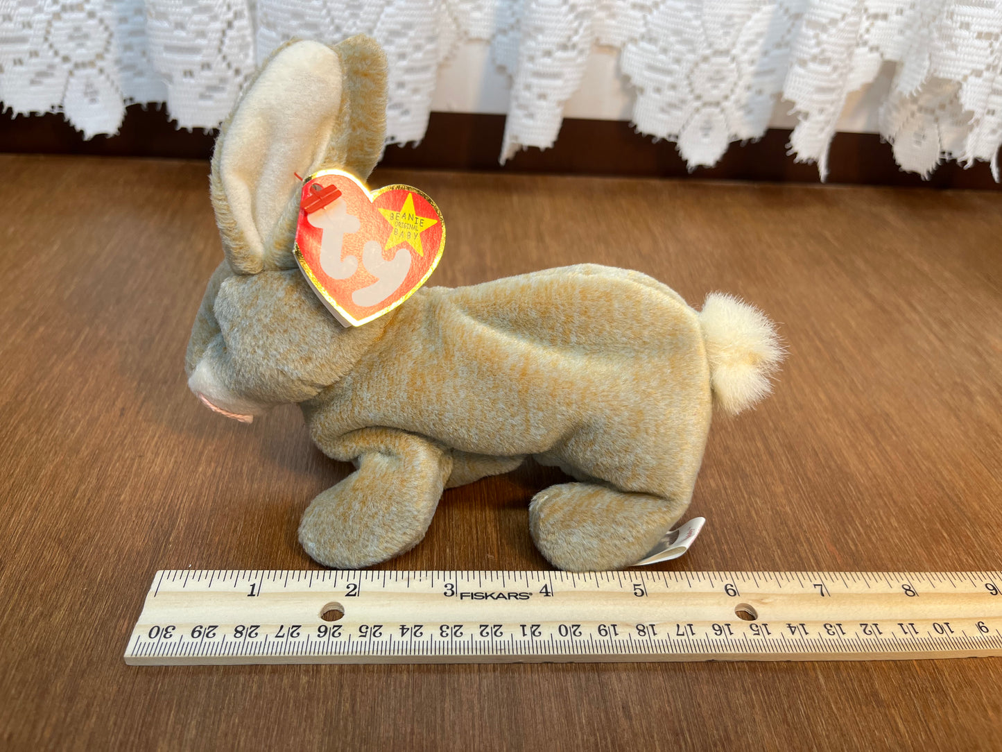 Nibbly Beanie Baby Ty Bunny With Tag