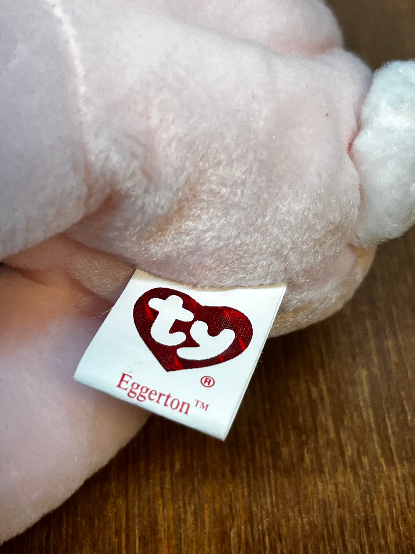 Eggerton Beanie Baby Ty Bunny With Tag