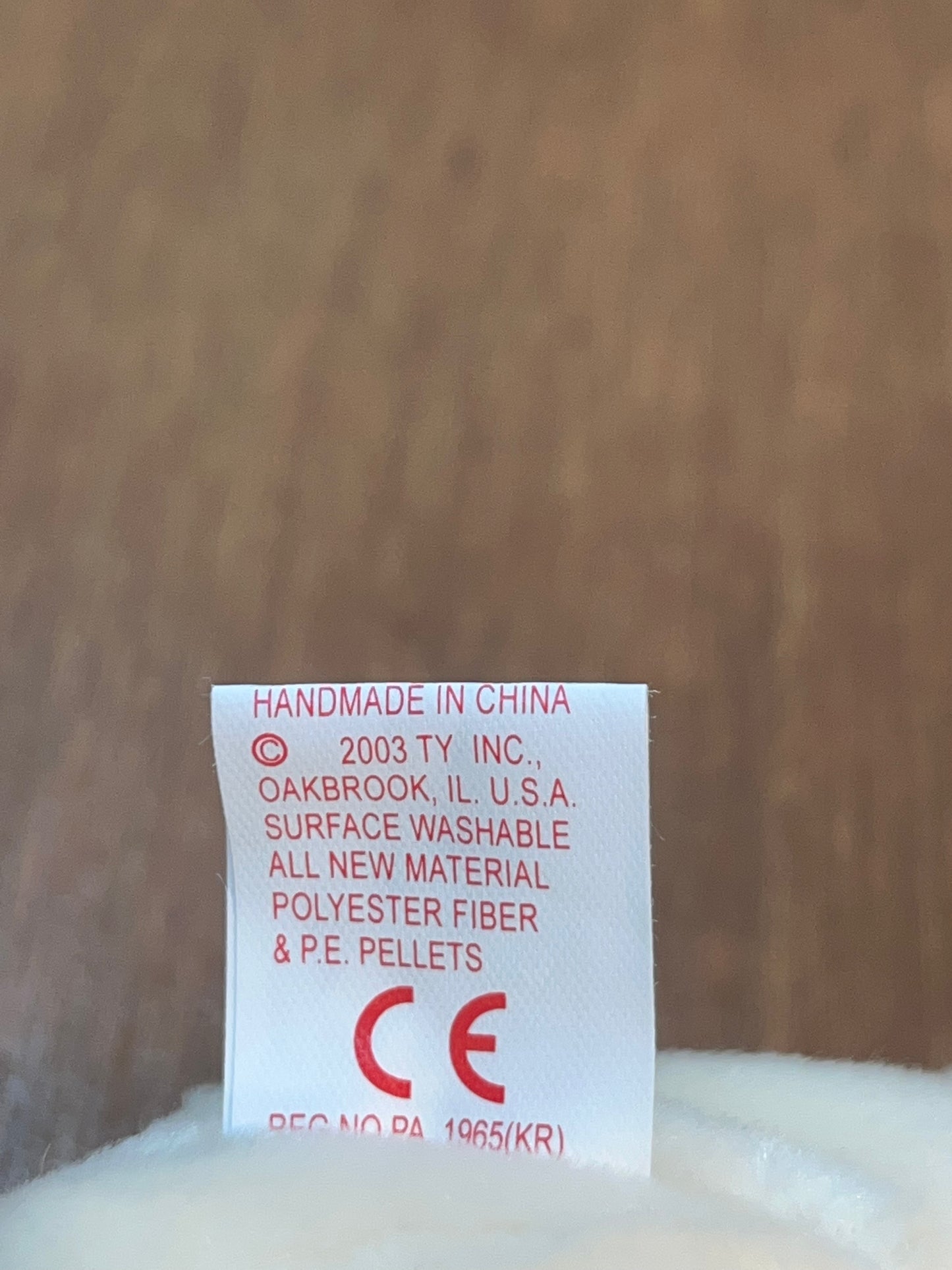 2003 New York TY Beanie Baby