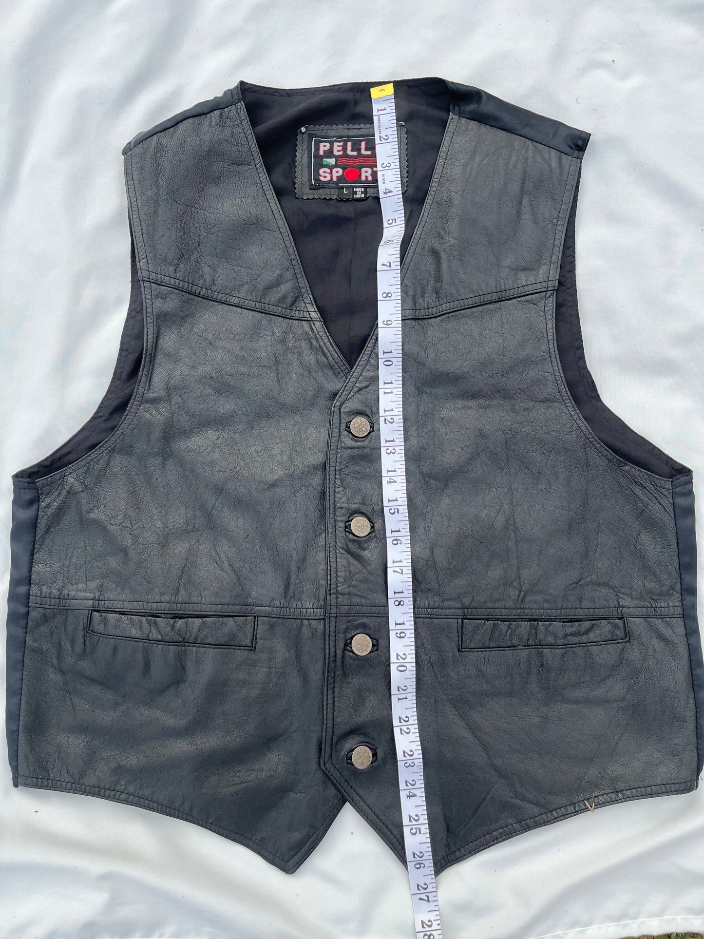 Pelle Sport Motorcycle Vest