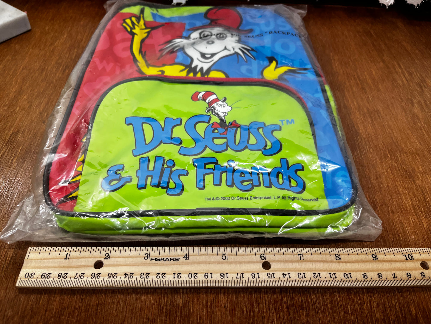 Multicolored 2002 Dr. Seuss Book Bag