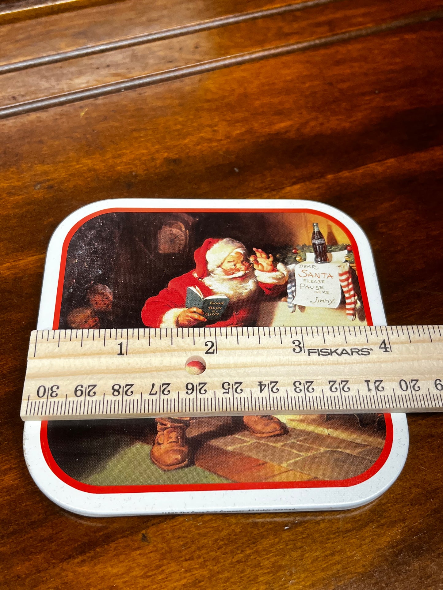 Vintage Coca Cola Santa Coasters